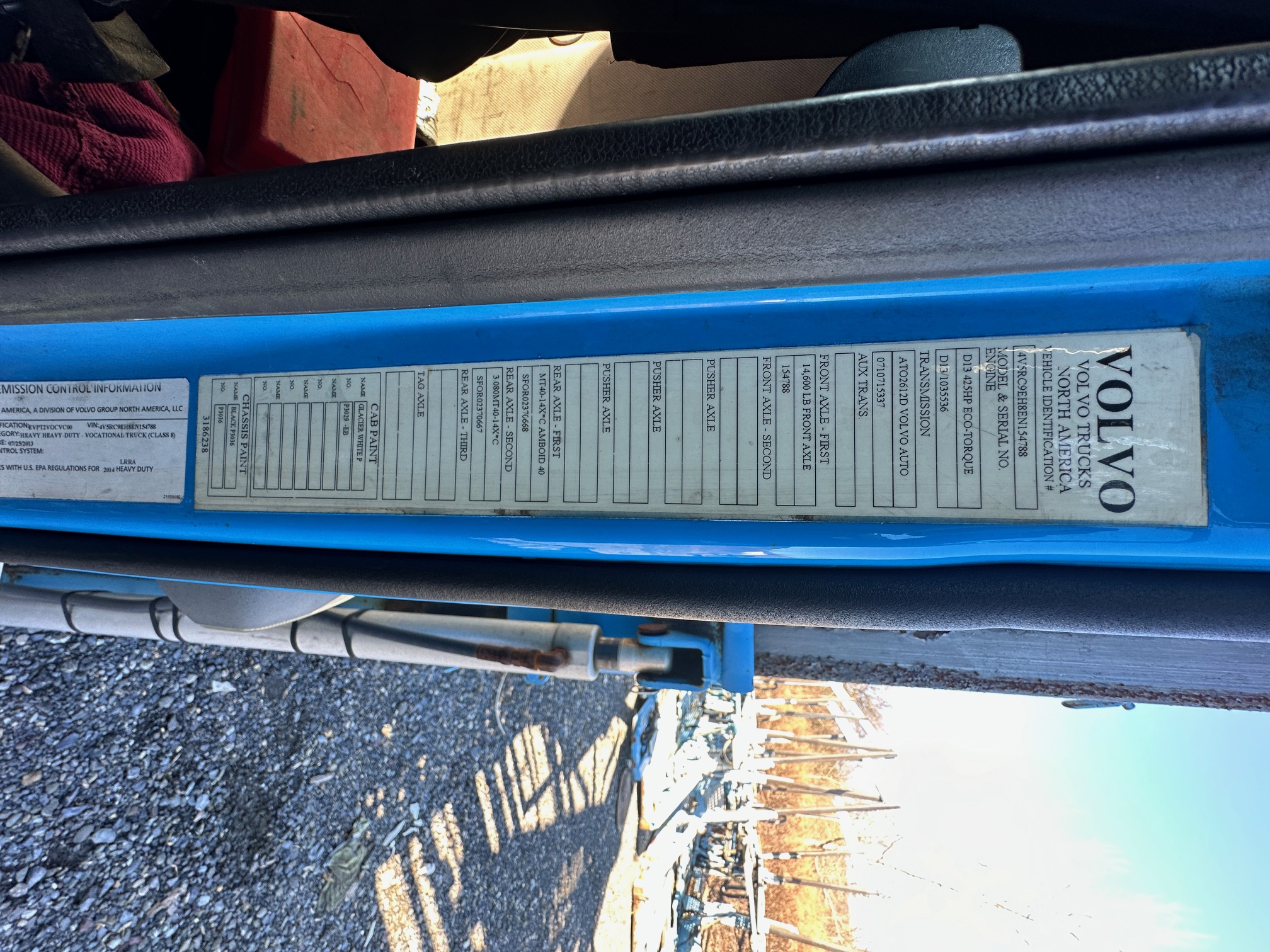 2014 VOLVO VAH66430 - Image 14