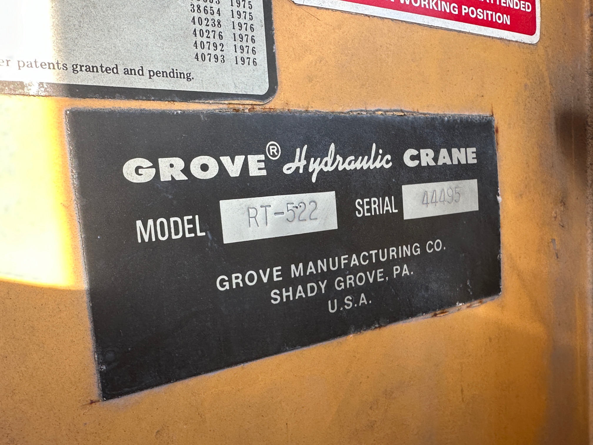 1979 GROVE RT522 - Image 15