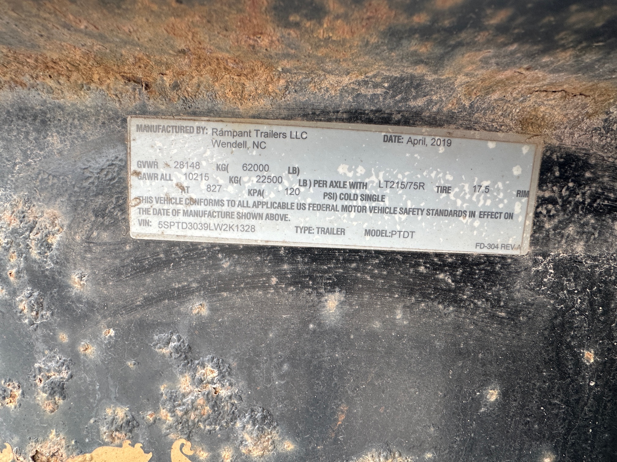 2019  Make: Rampage Model 25t Trailer - view 16 of 29