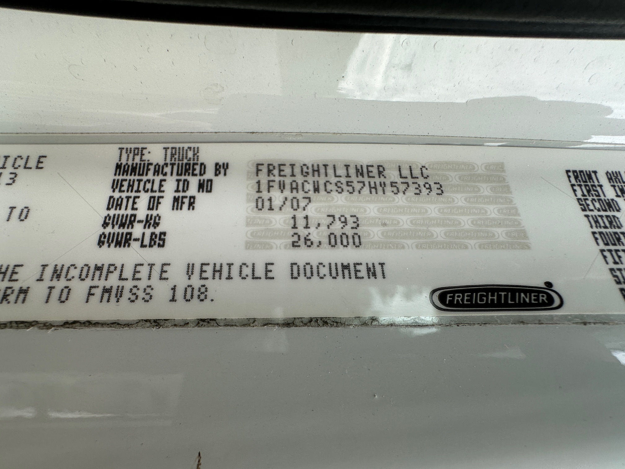 2007 FREIGHTLINER M2 Business Class - Image 16