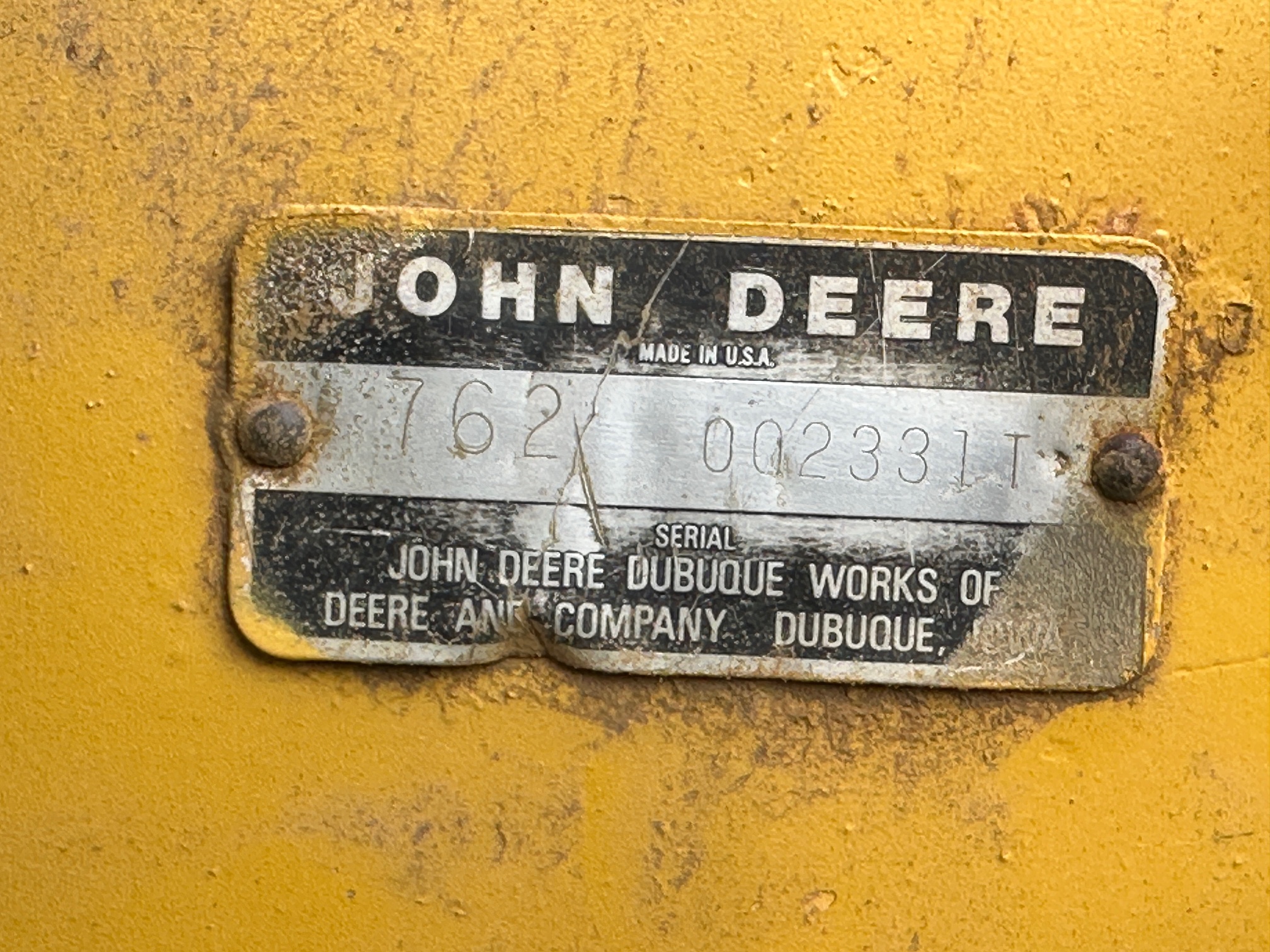 1984 JOHN DEERE 762 - Image 6