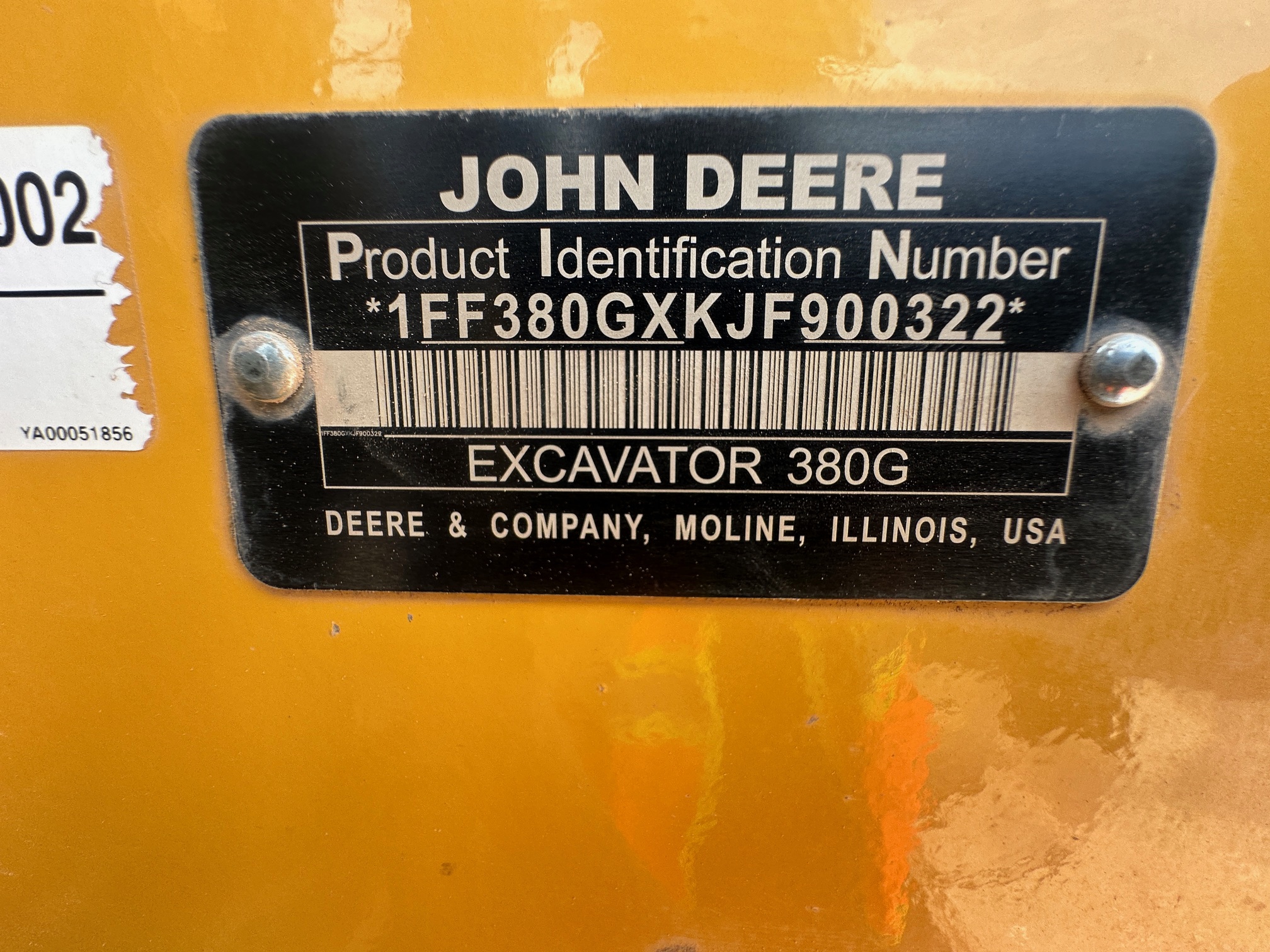 2018 DEERE 380G LC - view 11 of 43