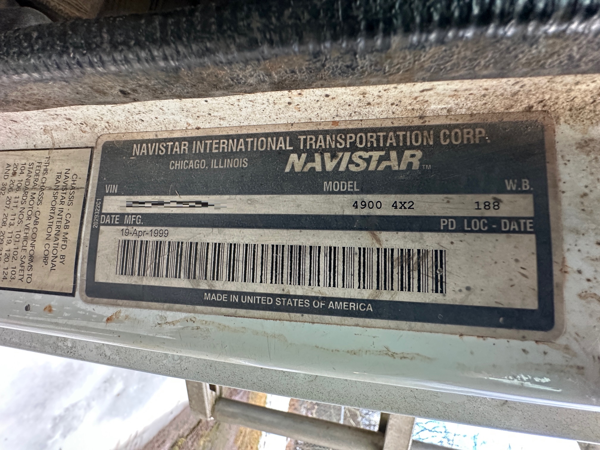 2000 INTERNATIONAL 4900 DT466E - Image 51