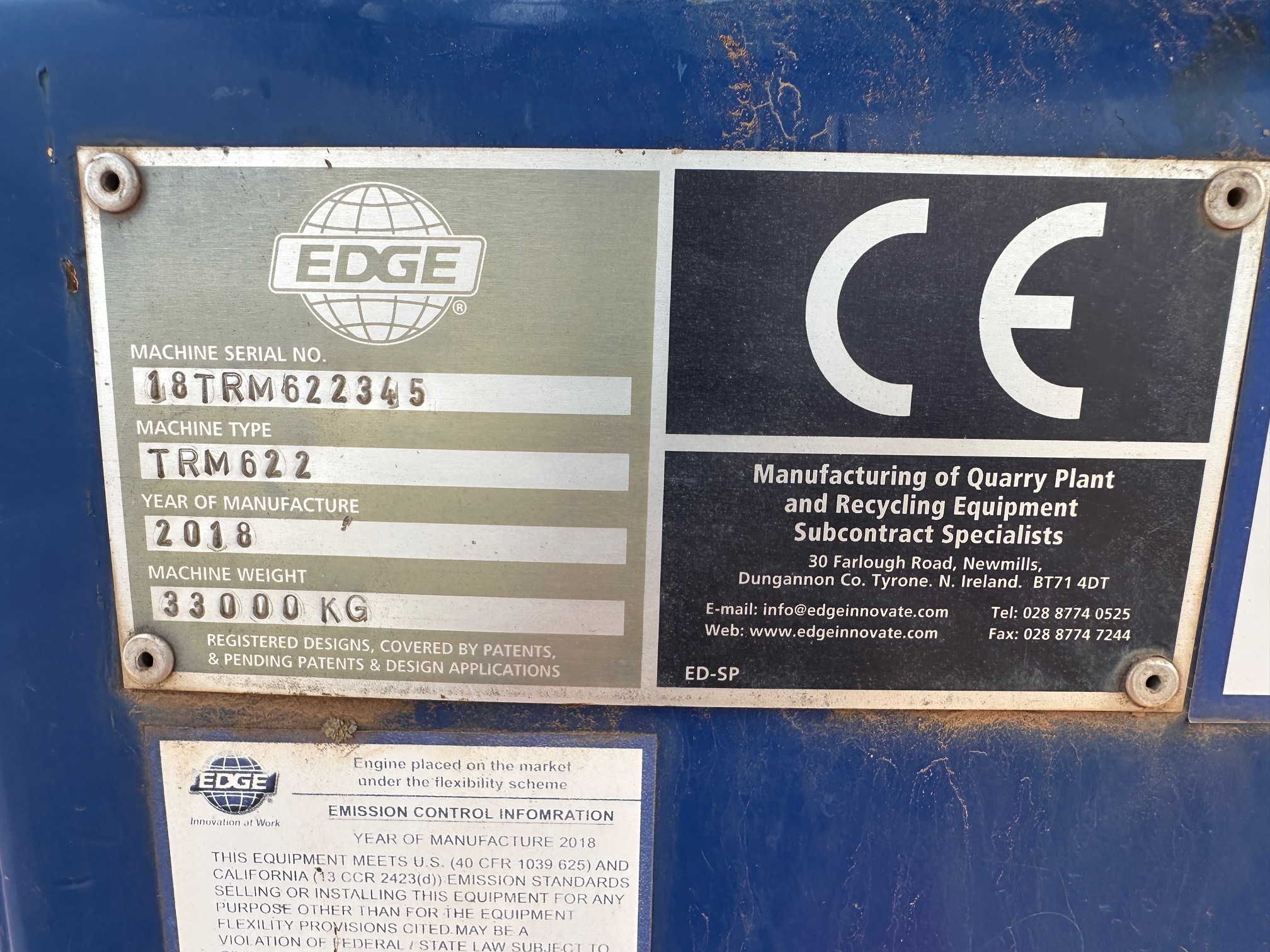 2018 EDGE TRM622 - Image 29