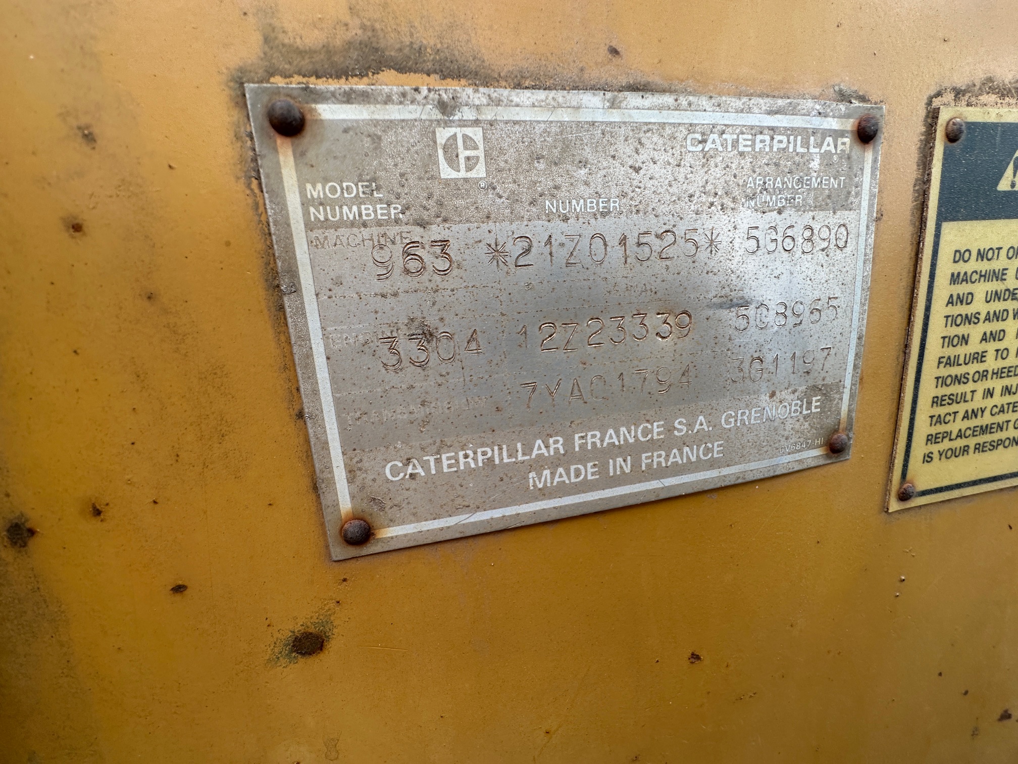 1987 CATERPILLAR 963 - view 18 of 32