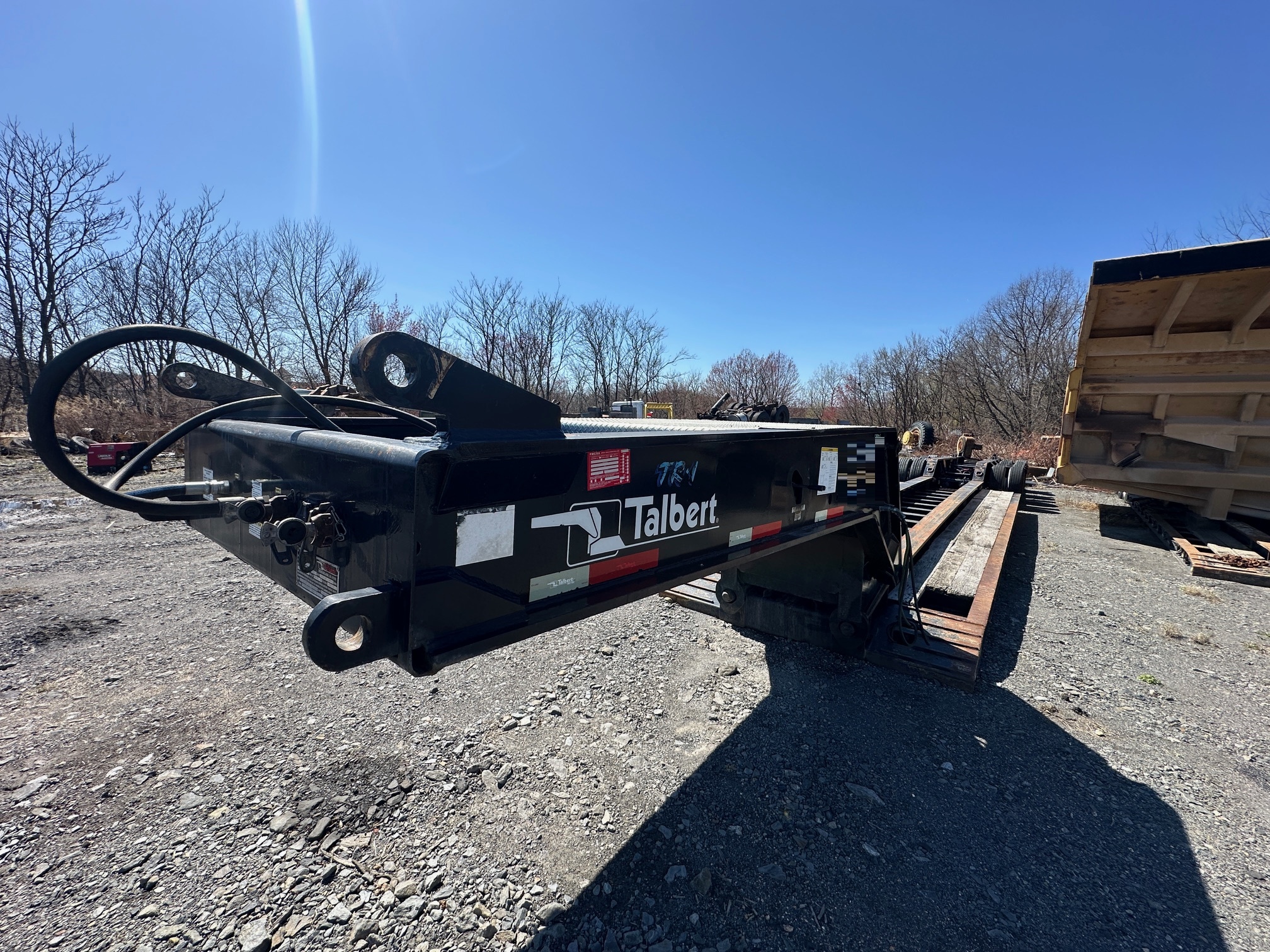 2015 TALBERT 65-Ton Lowboy w/ Beam Insert - Image 2