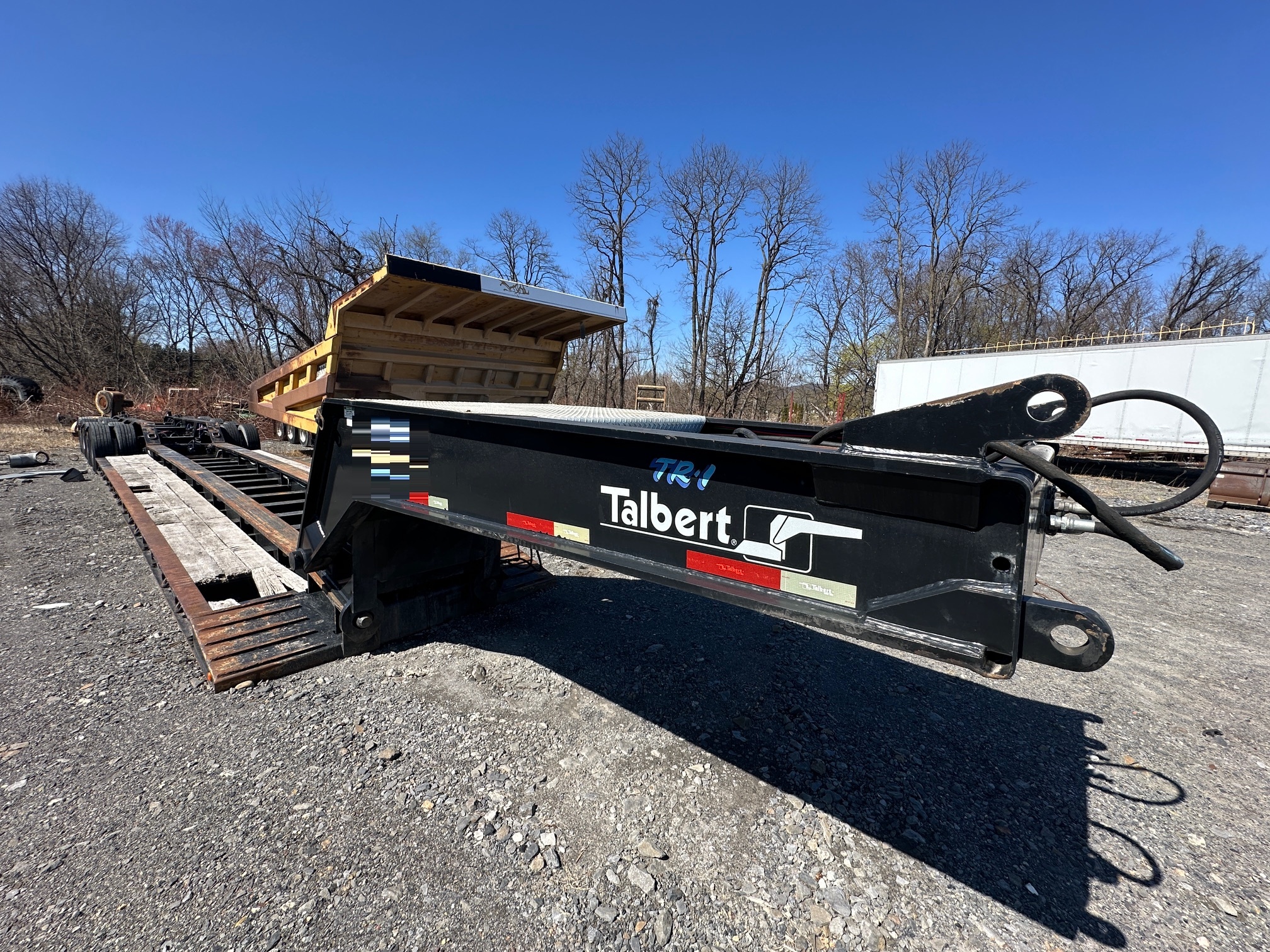 2015 TALBERT 65-Ton Lowboy w/ Beam Insert - Image 3