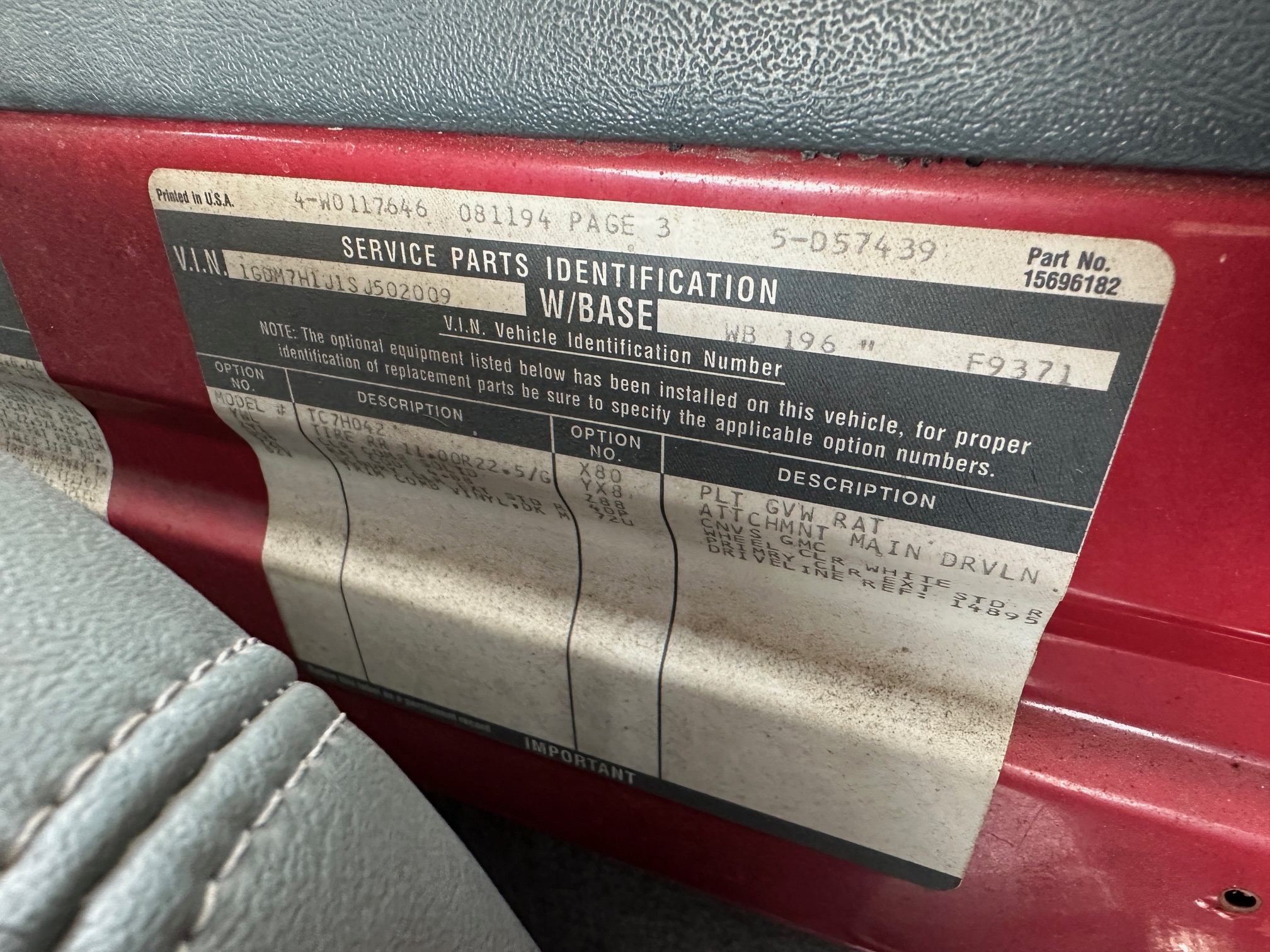 1995 GMC Topkick - Image 40