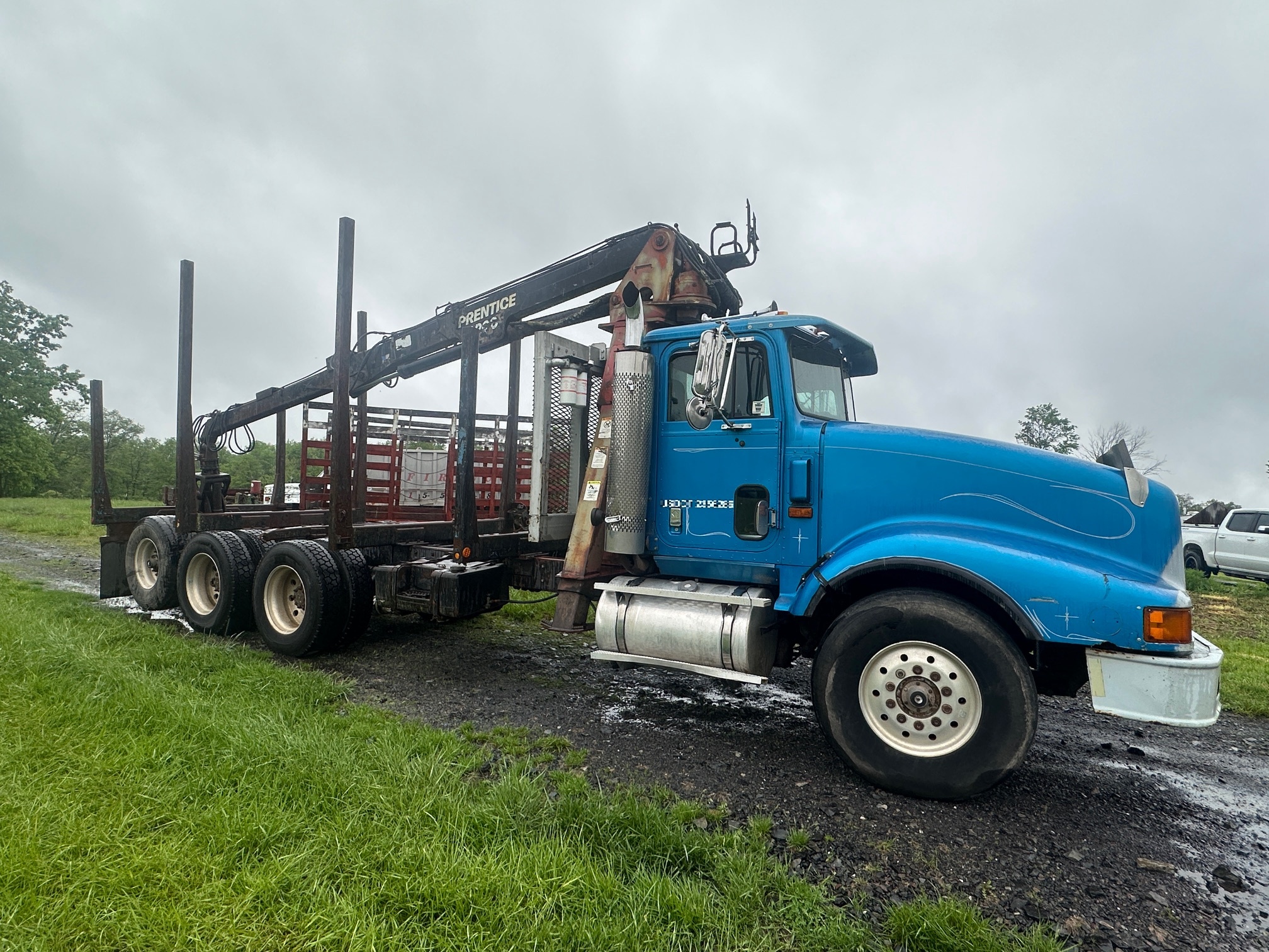 1992 INTERNATIONAL 7400 Logging - Image 5