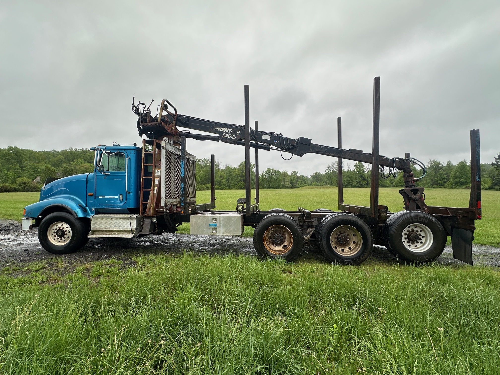 1992 INTERNATIONAL 7400 Logging - Image 12