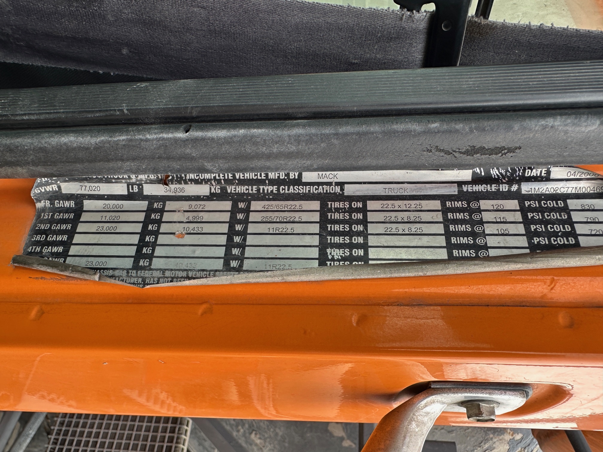 2007 MACK Granite CT713 #91 - Image 32