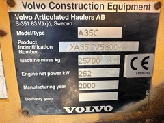 2000 VOLVO A35C - Image 9