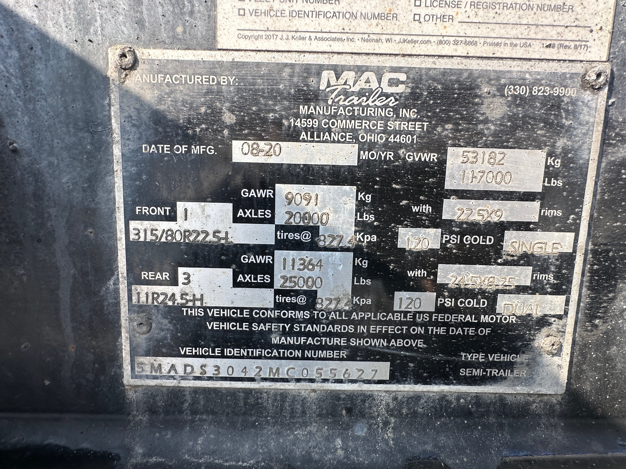 2021 MAC Quad Axle End Dump - Image 25