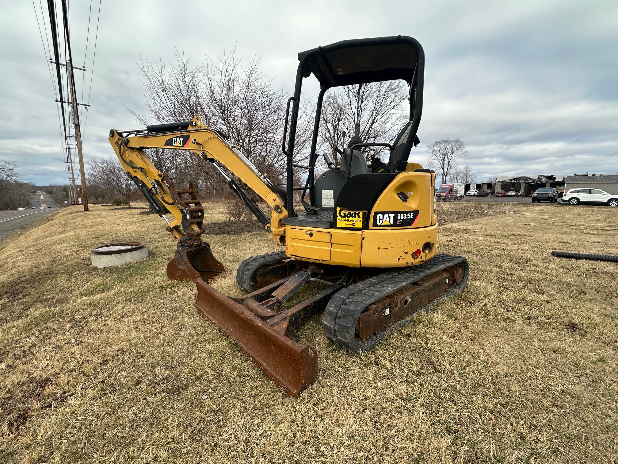 2014 CATERPILLAR 303.5E CR