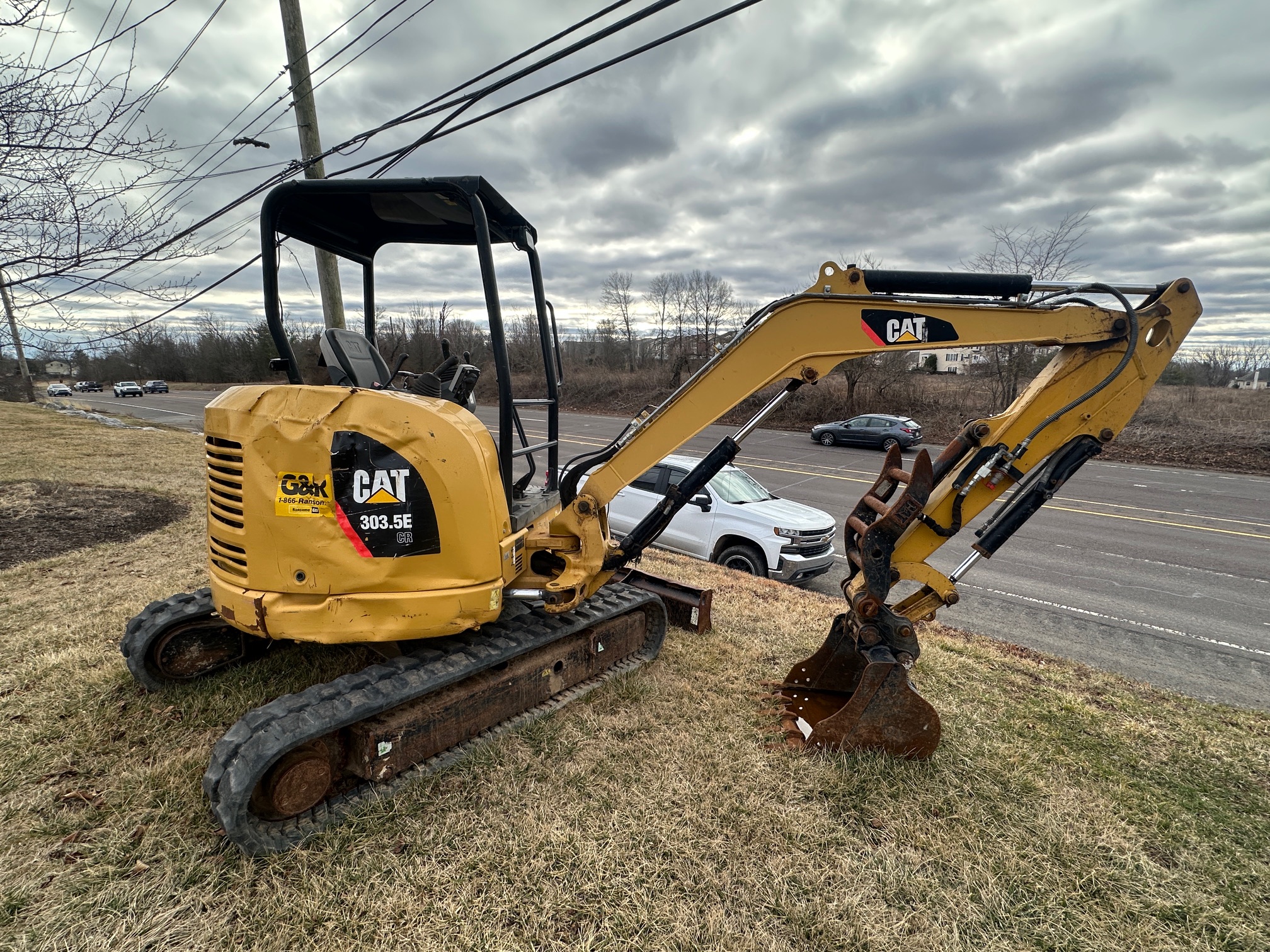 2014 CATERPILLAR 303.5E CR - Image 8