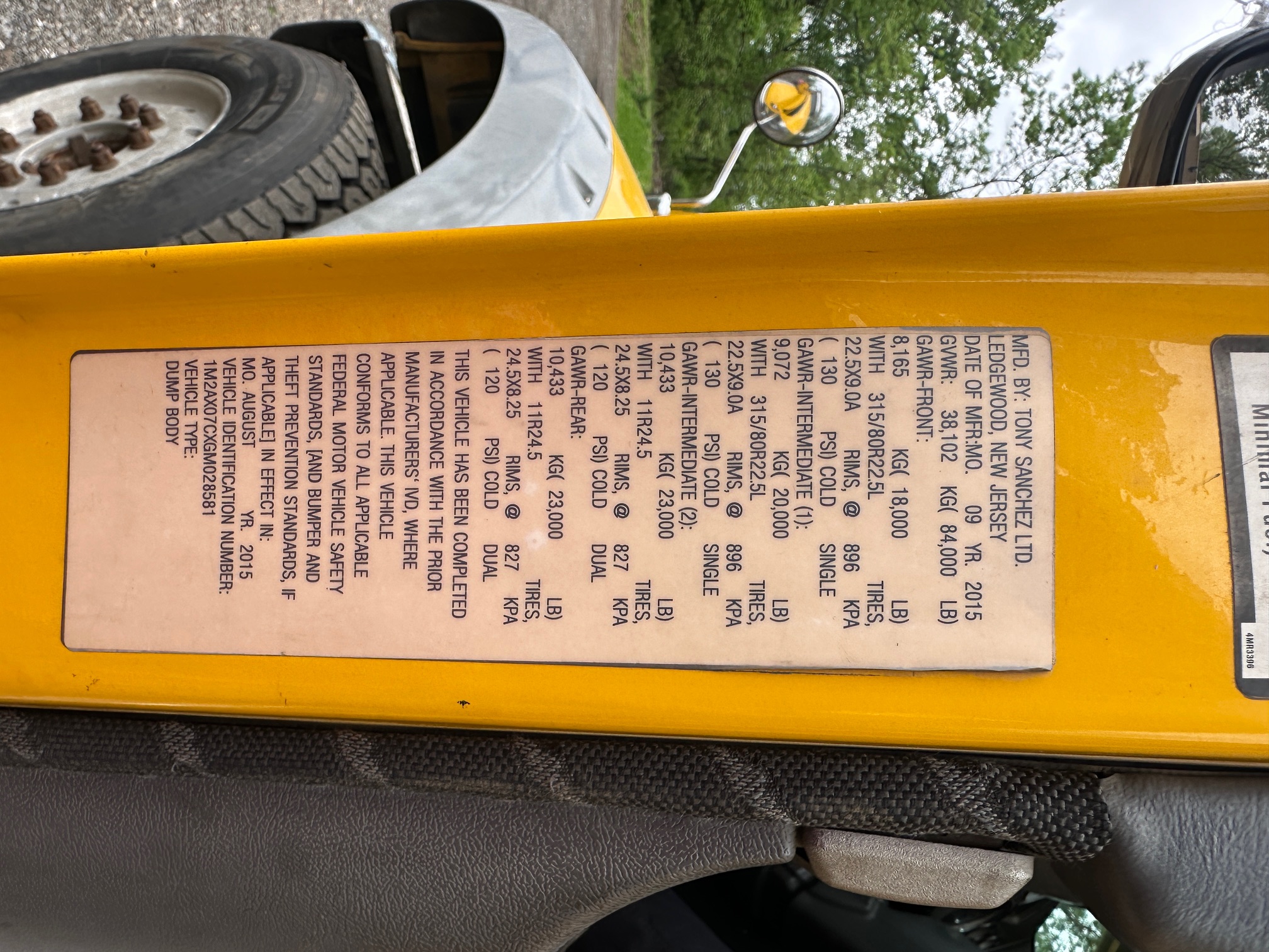 2016 MACK Granite GU713 - view 16 of 43