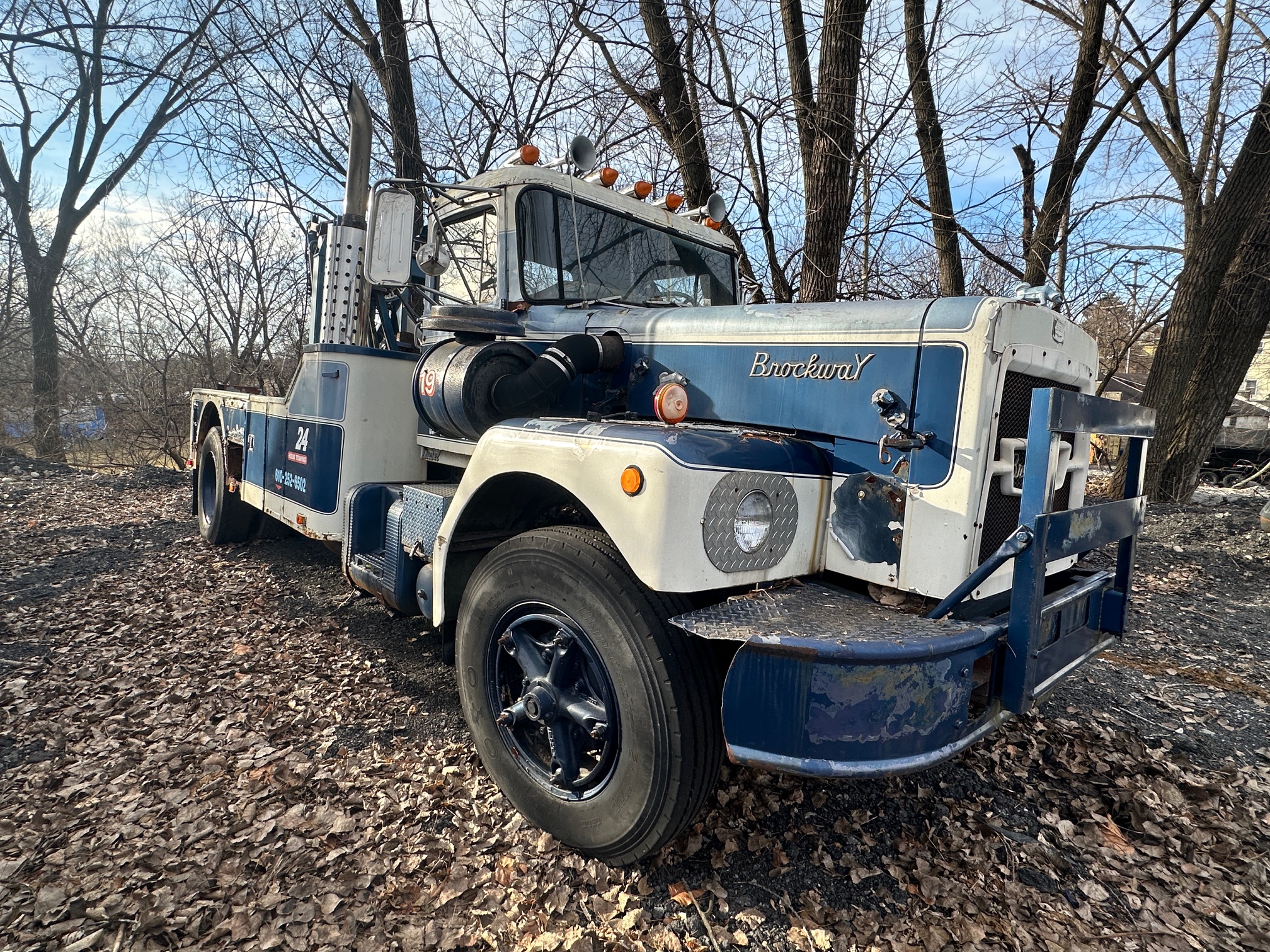 1971 BROCKWAY Wrecker