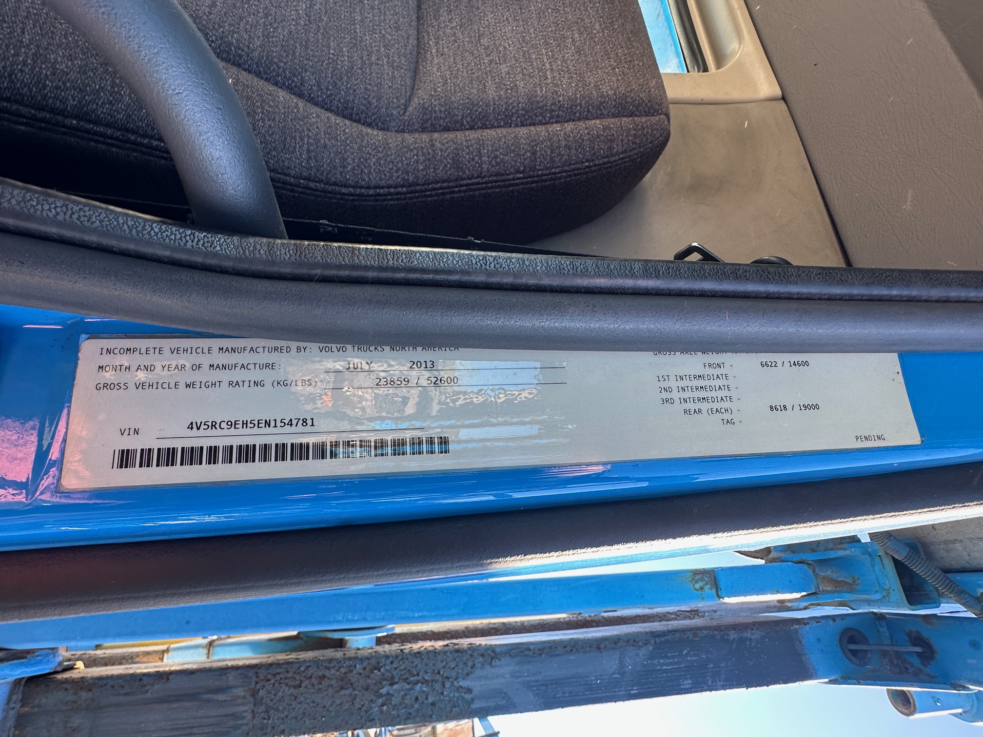 2014 VOLVO VAH66430 - Image 17