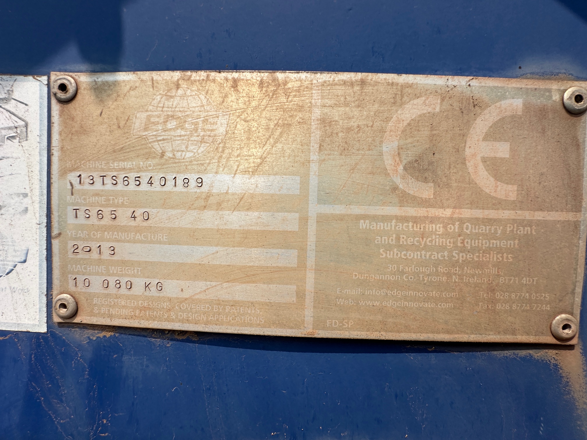 2013 EDGE TS6540 Conveyor - Image 7