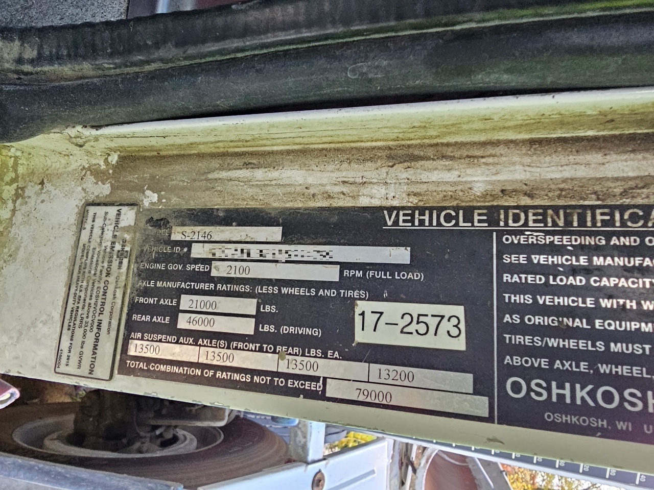 2015 OSHKOSH S2146 - view 6 of 16