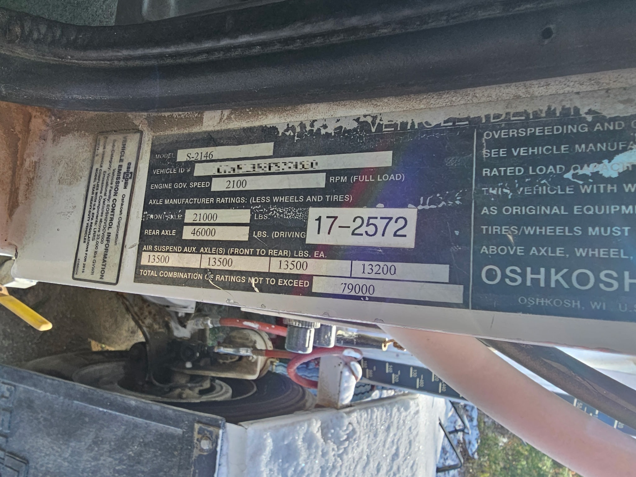 2015 OSHKOSH S-2146 Front Discharge - view 15 of 18