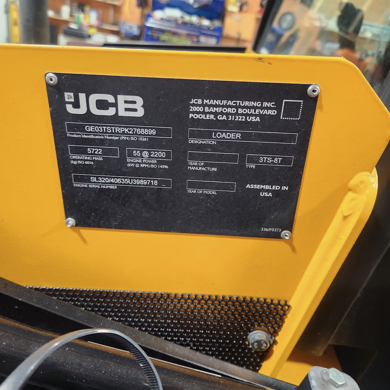2018 JCB 3TS-8T - Image 21