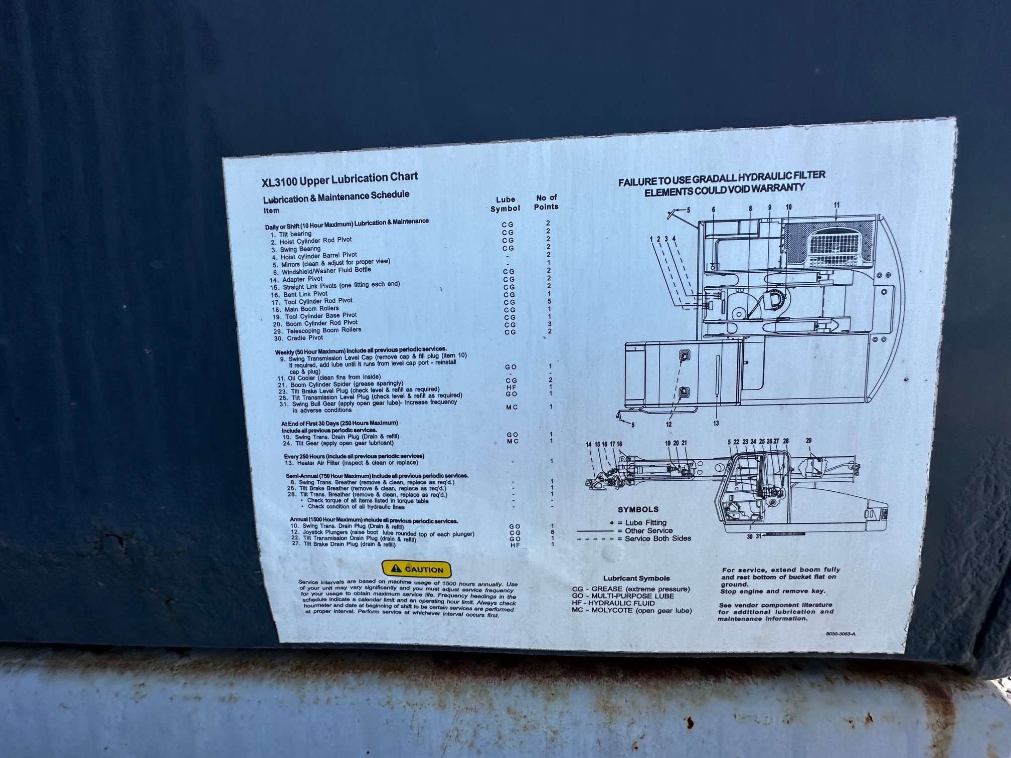 2002 GRADALL XL3100 - view 19 of 44