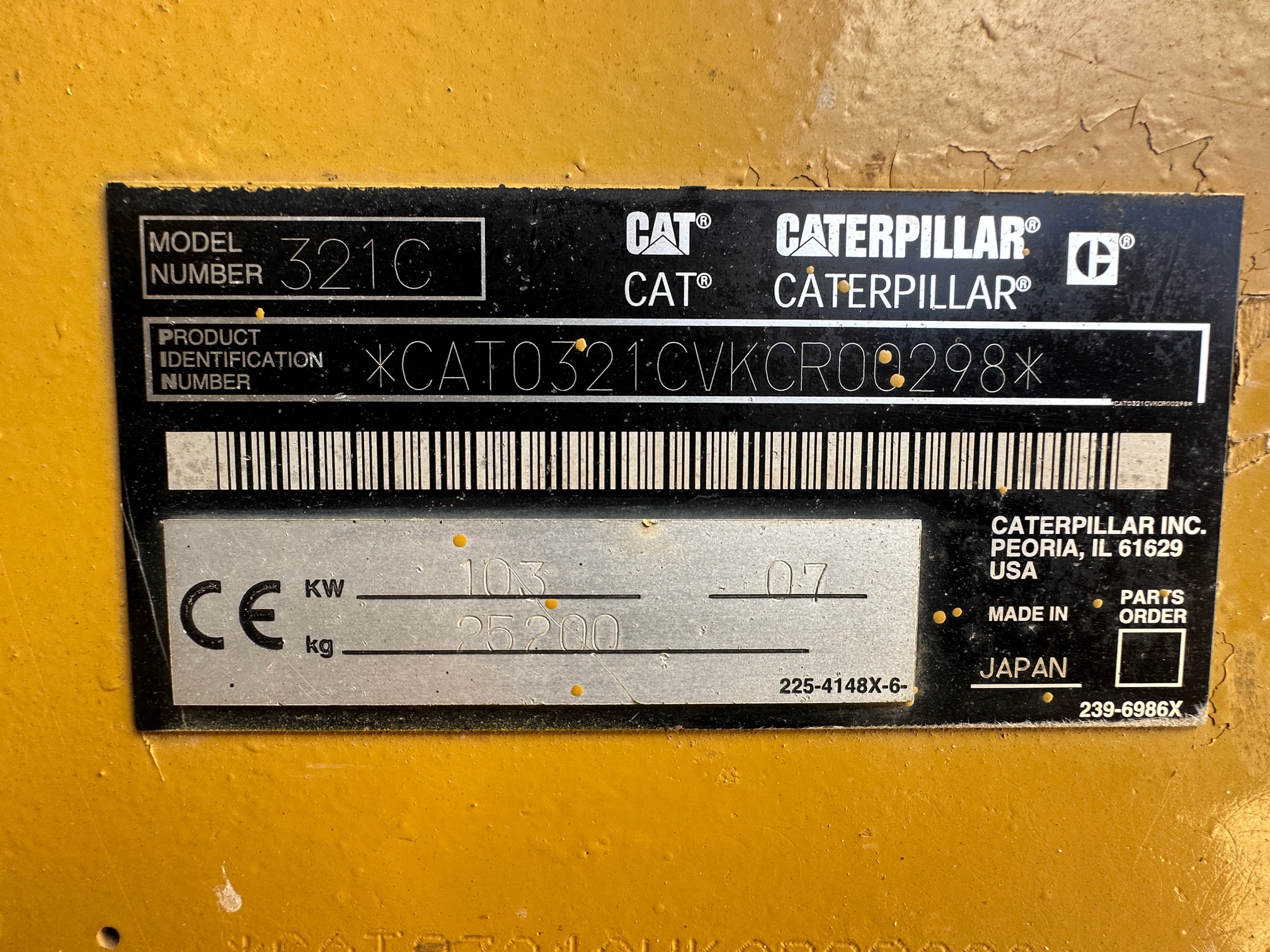 2007 CATERPILLAR 321C LCR - view 14 of 44
