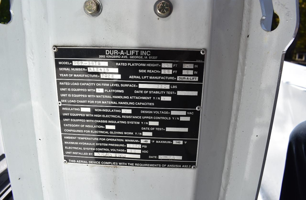 2022 CHEVROLET 5500HD 4X4 - Image 27