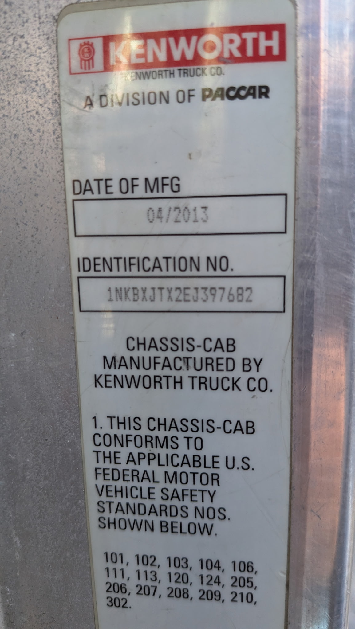 2014 KENWORTH T440 - Image 8