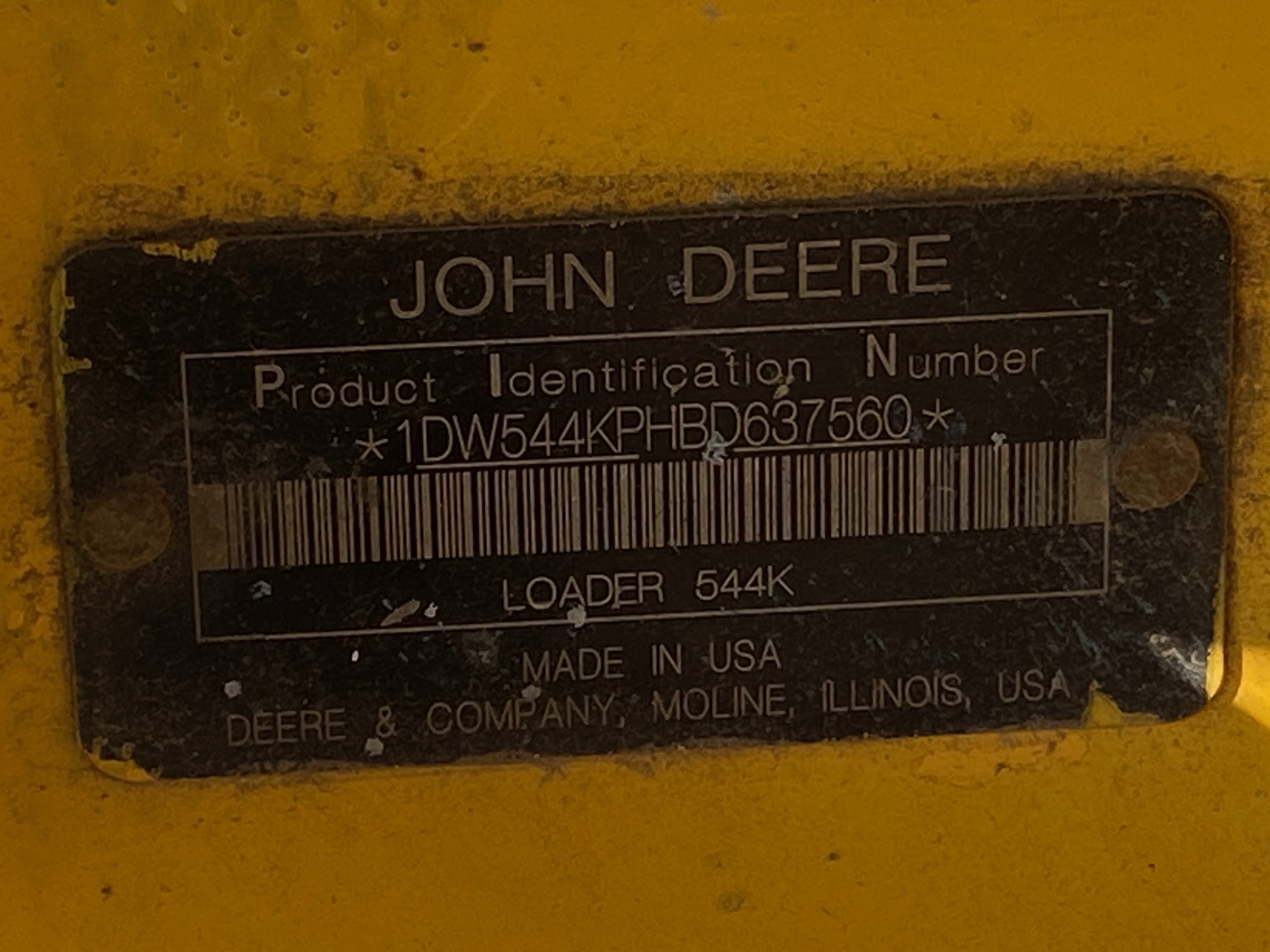 2010 DEERE 544K - Image 19