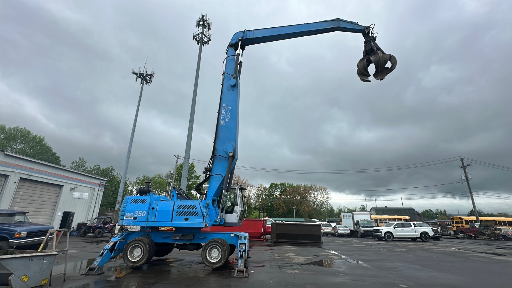 2009 FUCHS MHL 350 - Image 4