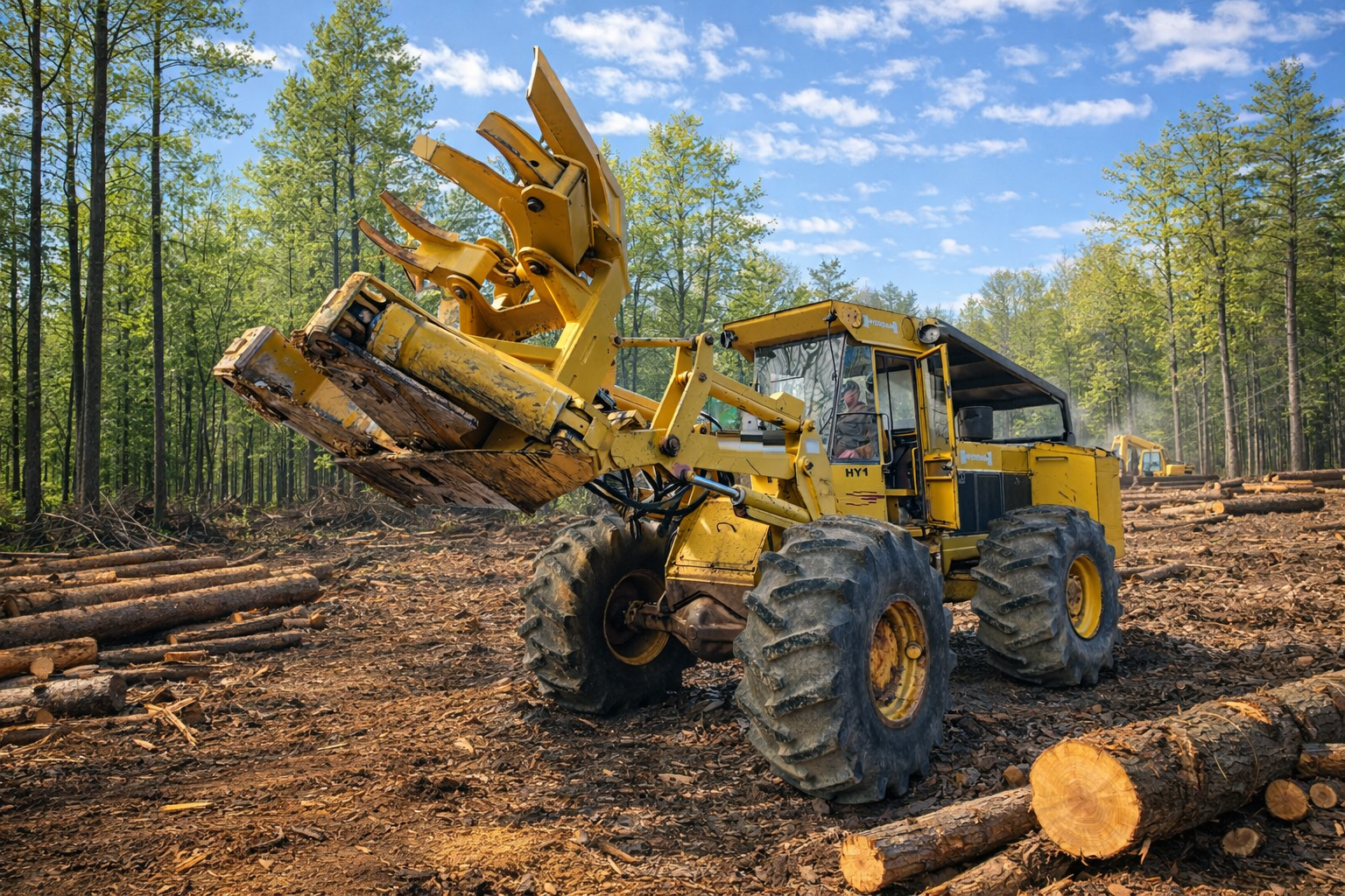 1990 HYDRO-AX 621E - Image 2