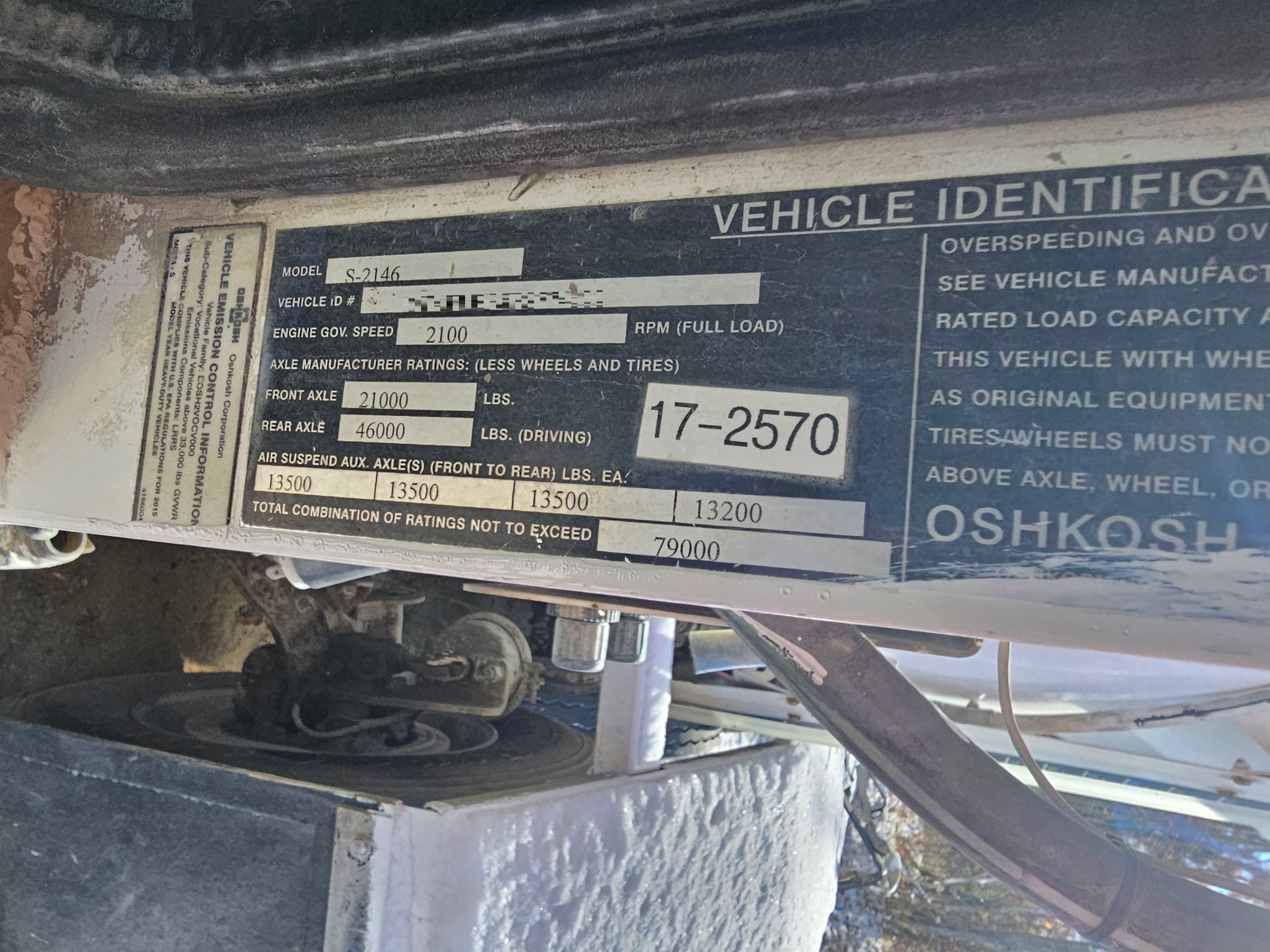 2015 OSHKOSH S-2146 - Image 14