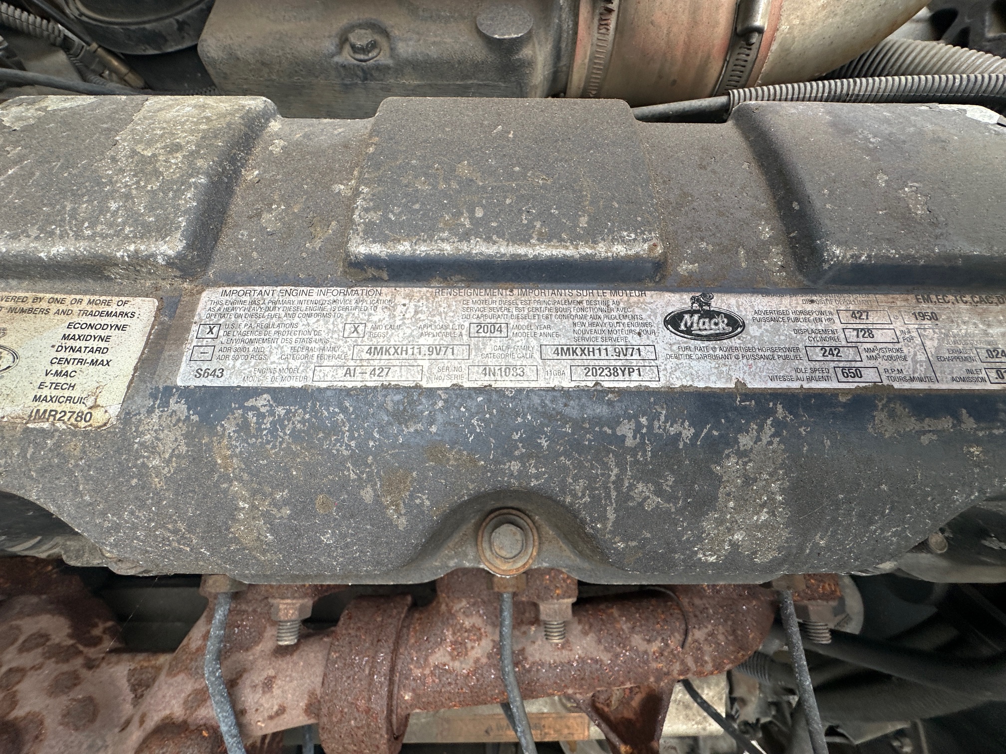 2005 MACK Granite CV713 - Image 28