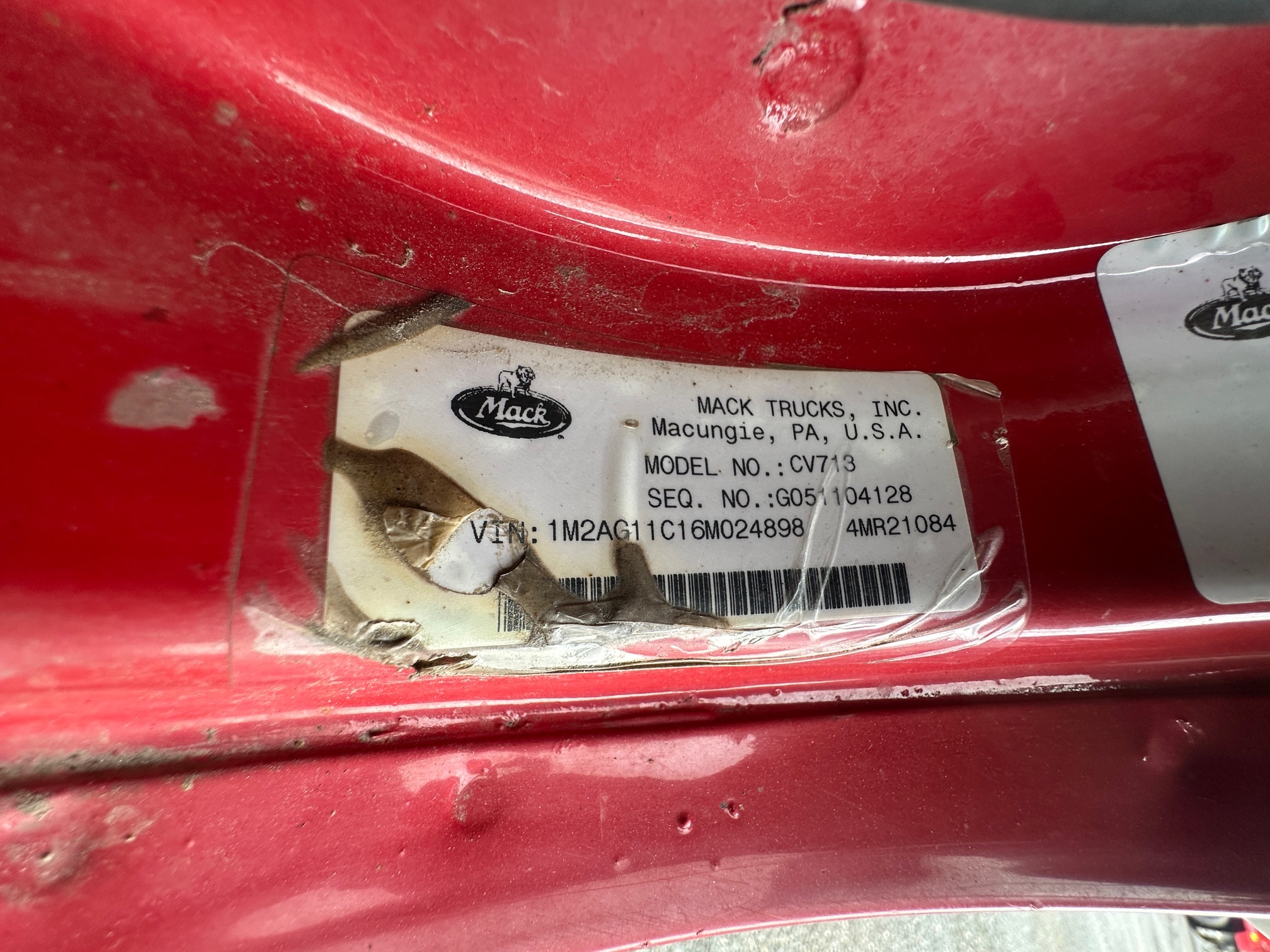 2006 MACK Granite CV713 - view 10 of 30