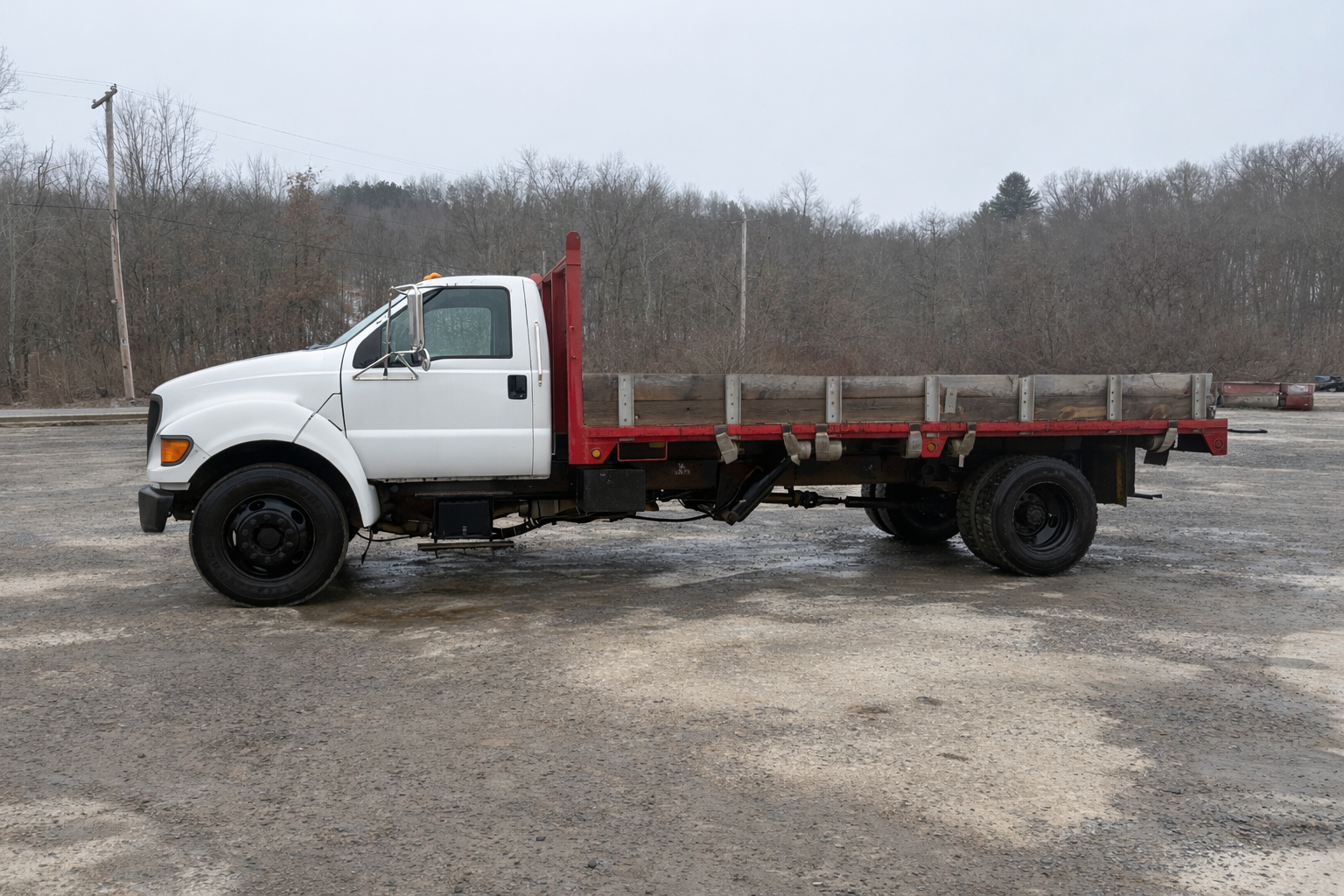2003 FORD F650 Flat Bed Dump - view 2 of 27