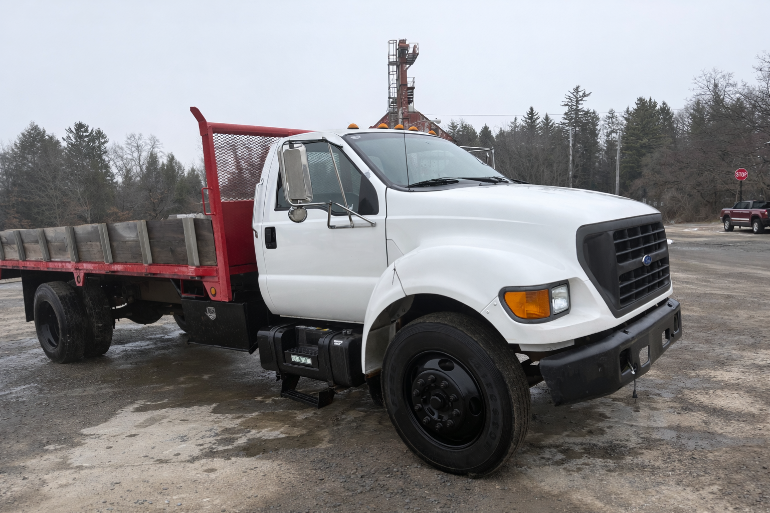 2003 FORD F650 Flat Bed Dump - view 4 of 27