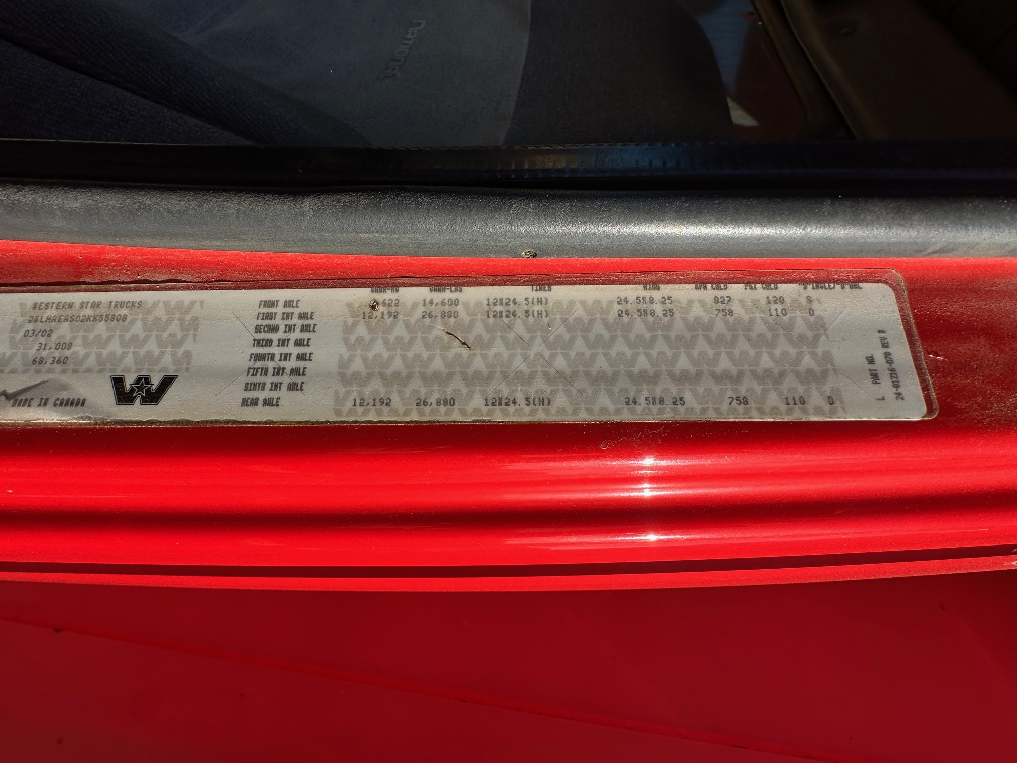 2002 WESTERN STAR 4900 - Image 11