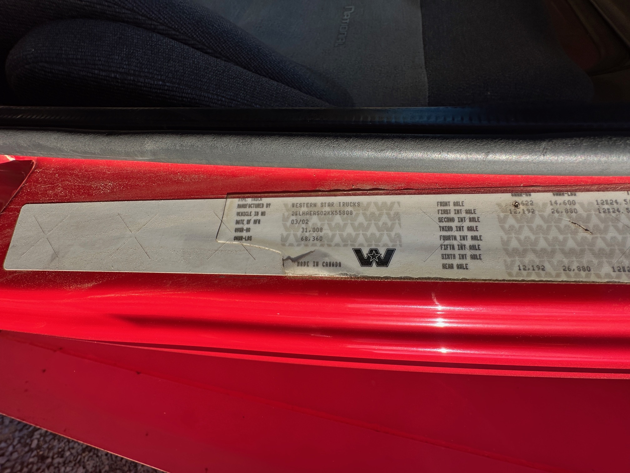 2002 WESTERN STAR 4900 - Image 12