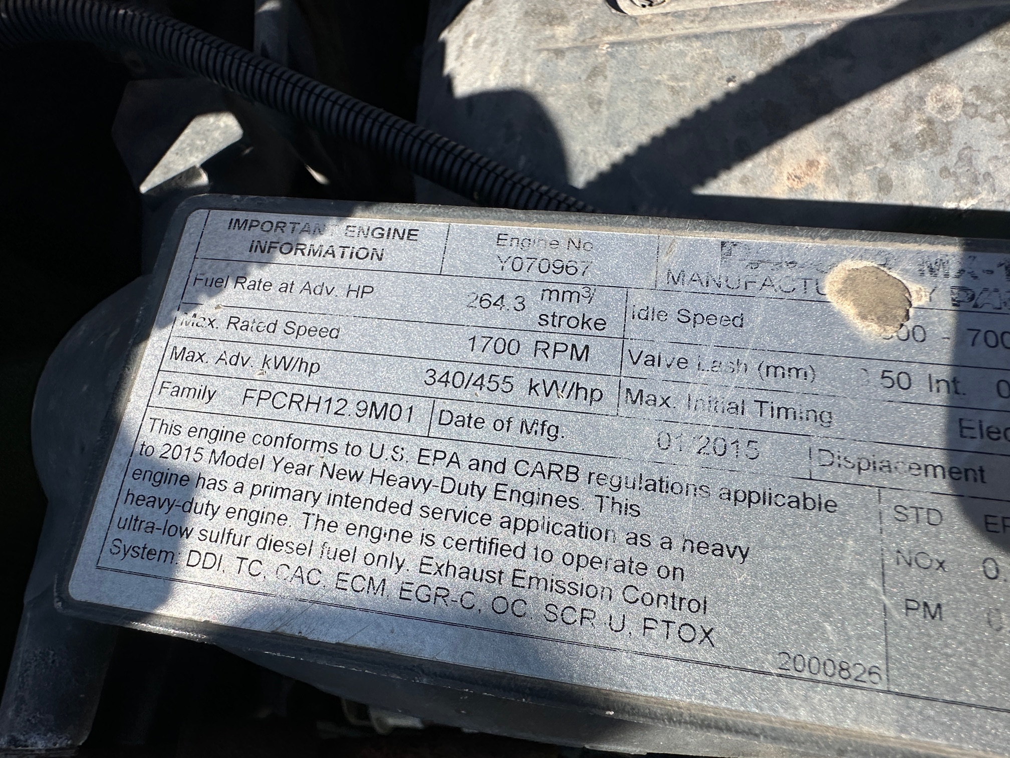 2016 PETERBILT 365 - Image 36