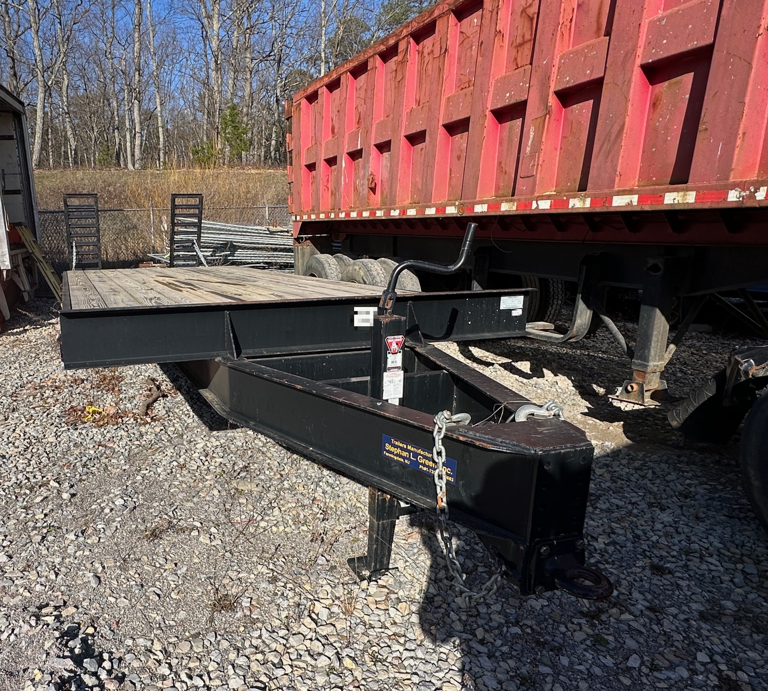 2022 Stephan L. Green LLC 12-Ton Tag Trailer - Image 2