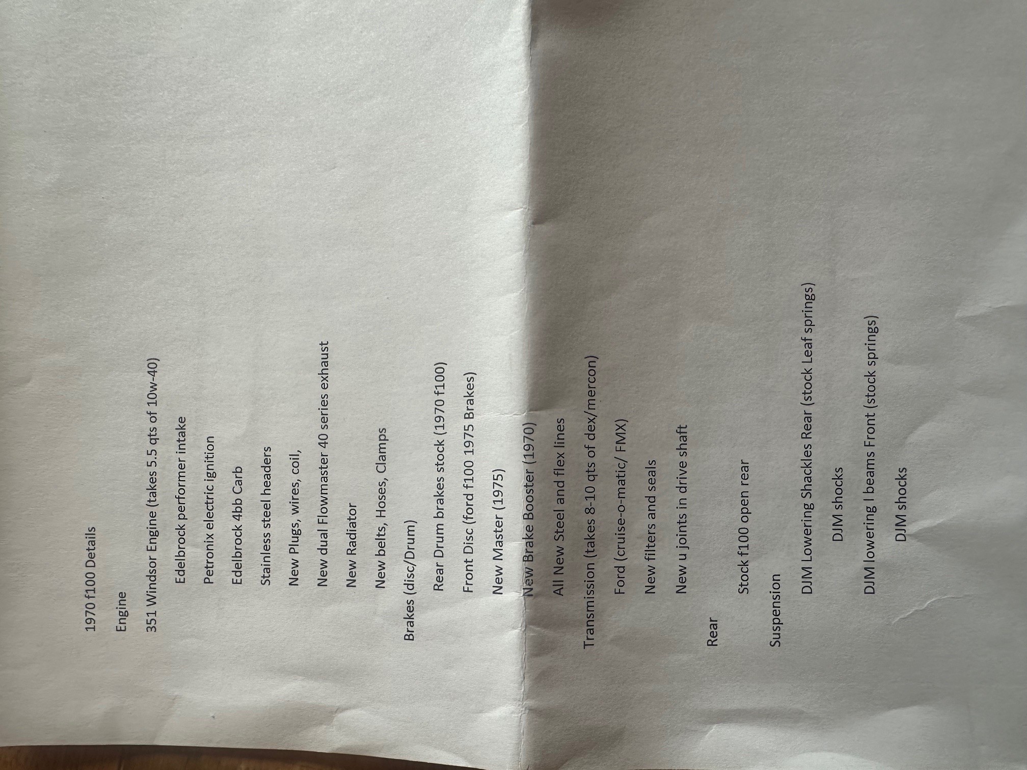 1970 FORD F100 - Image 7