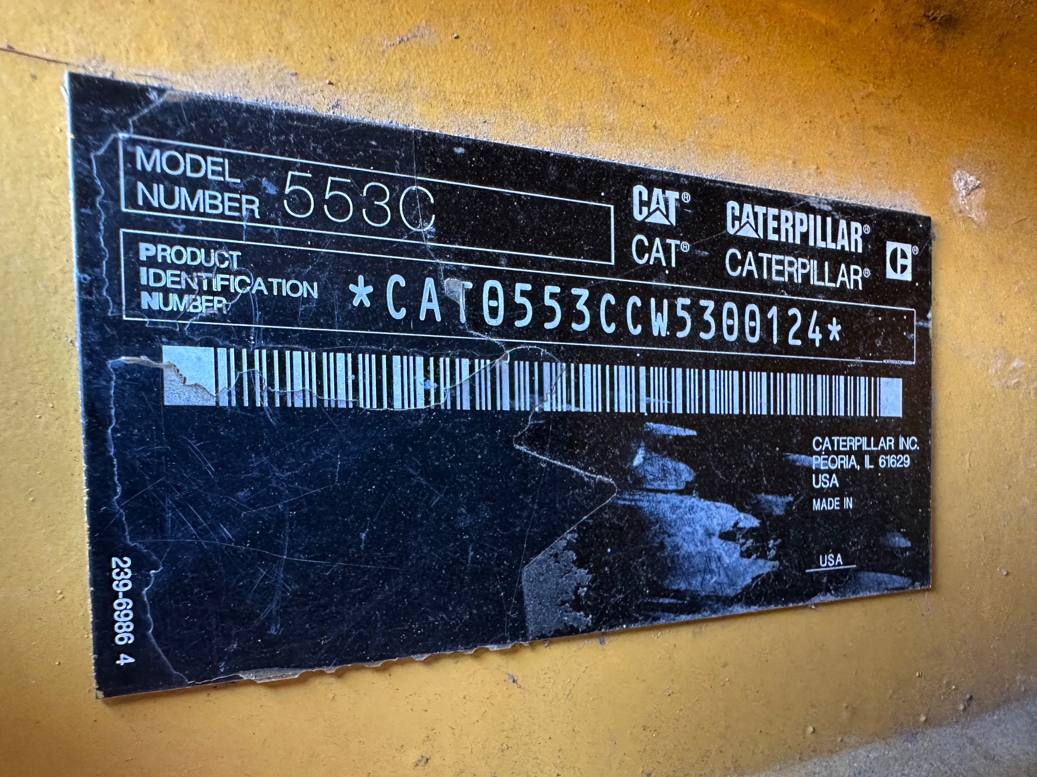 2015 CATERPILLAR 553C - Image 36