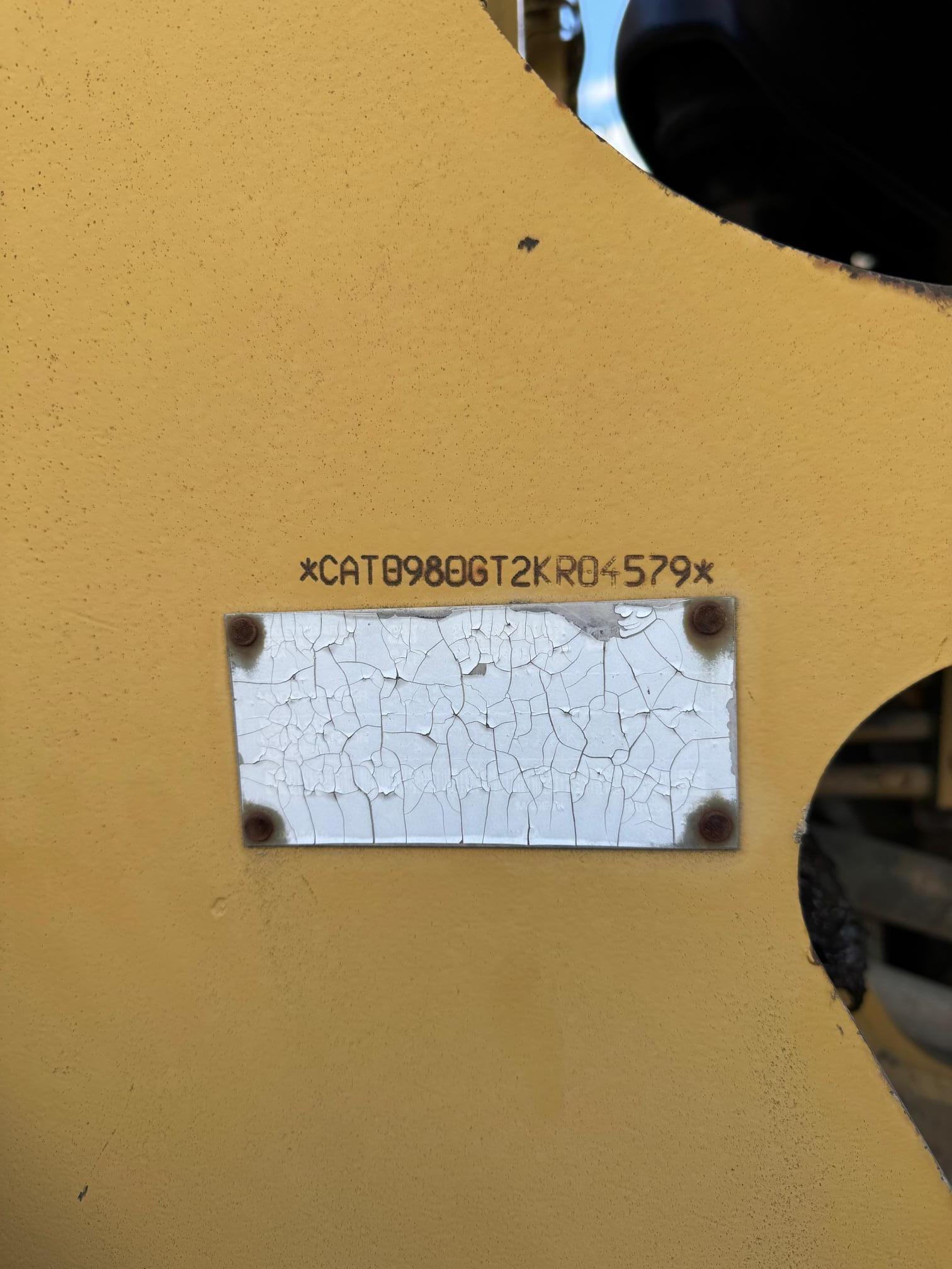 2001 CATERPILLAR 980G - Image 8