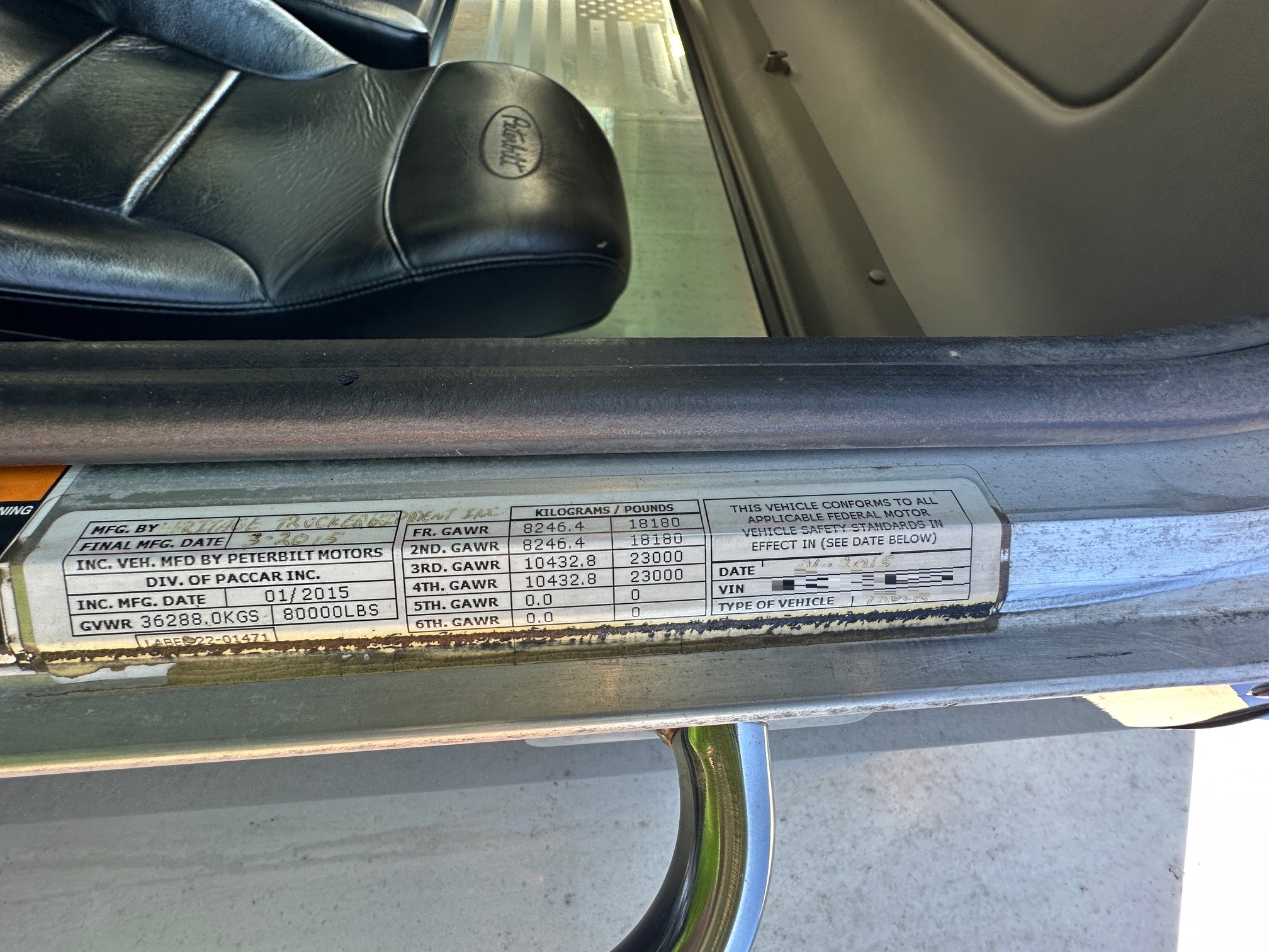 2016 PETERBILT 365 - Image 47
