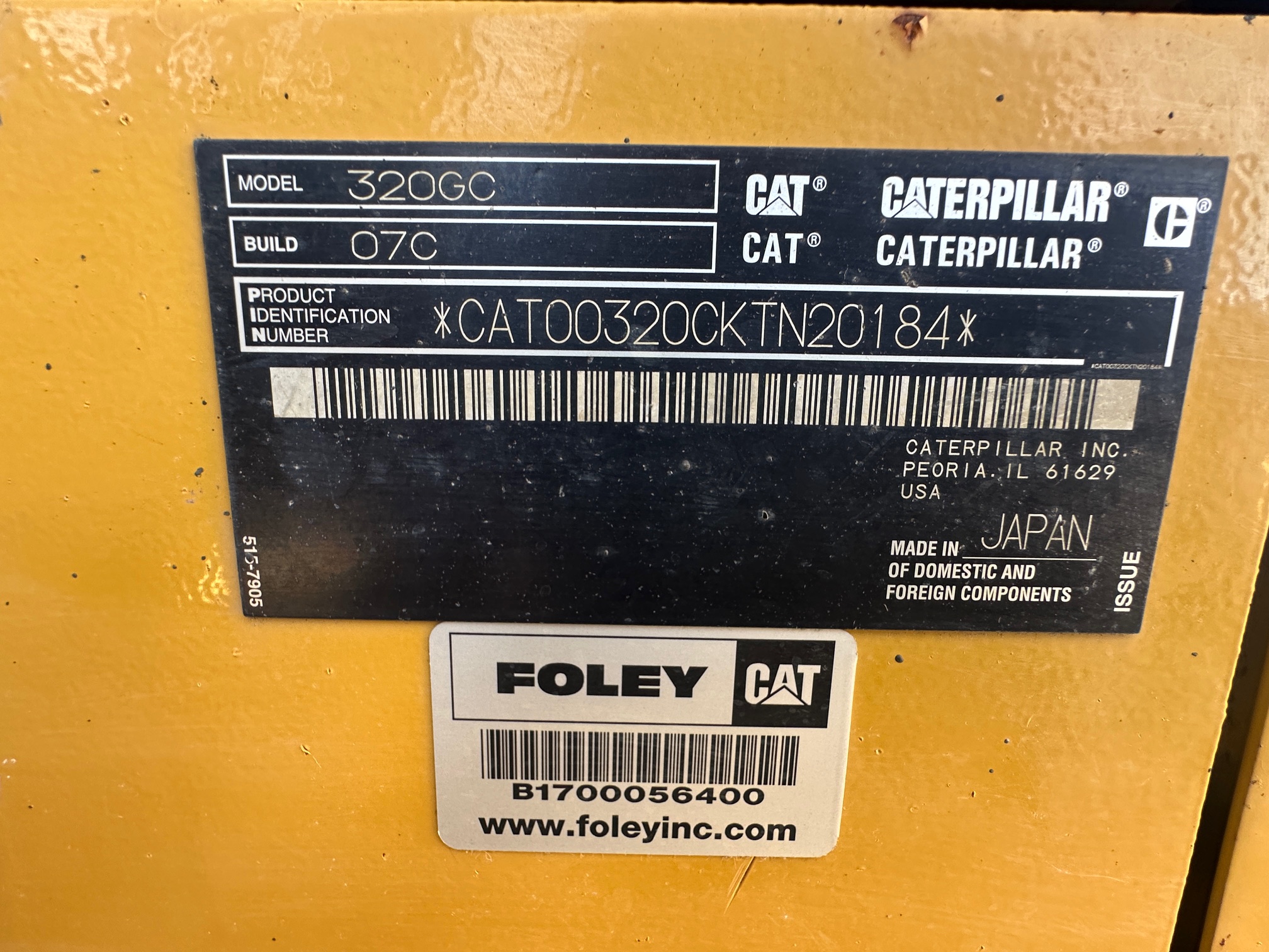 2020 CATERPILLAR 320GC - view 16 of 48