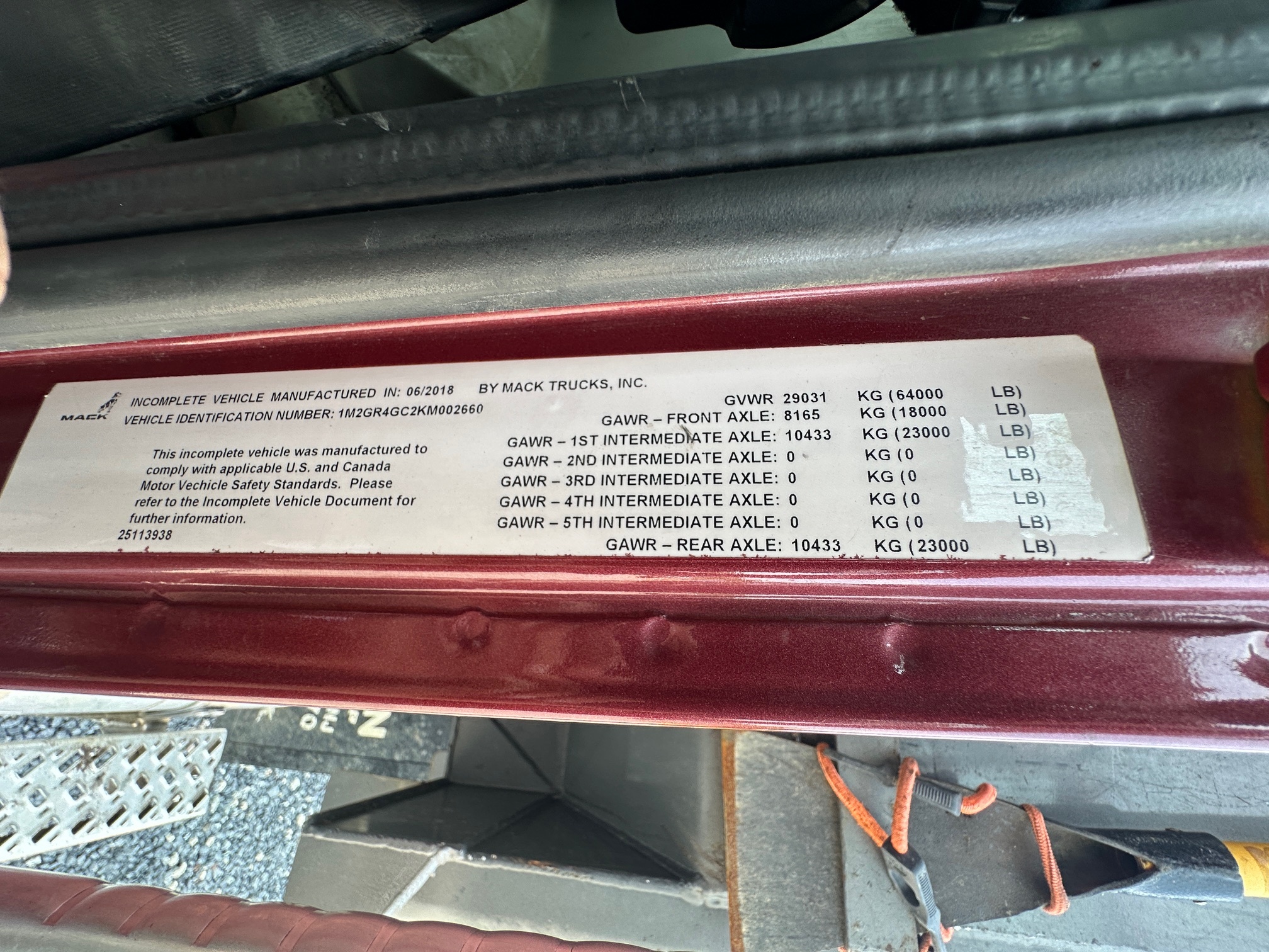 2019 MACK Granite GR64F - view 15 of 48