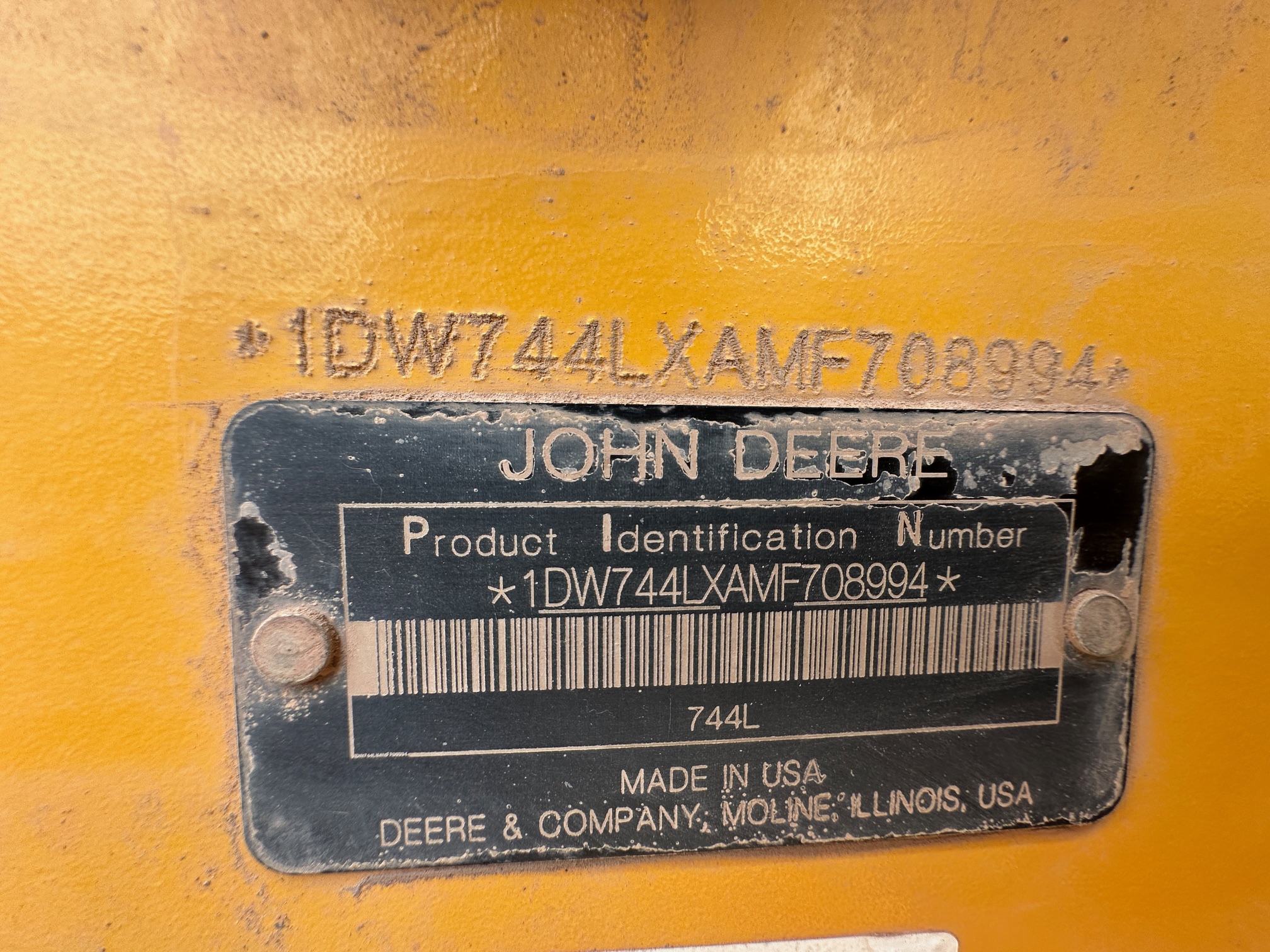2020 DEERE 744L - Image 20