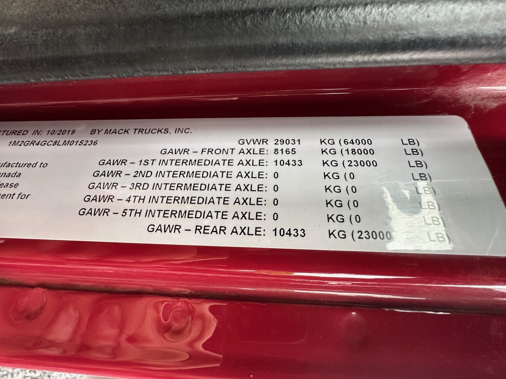 2020 MACK Granite GR64F - view 16 of 52